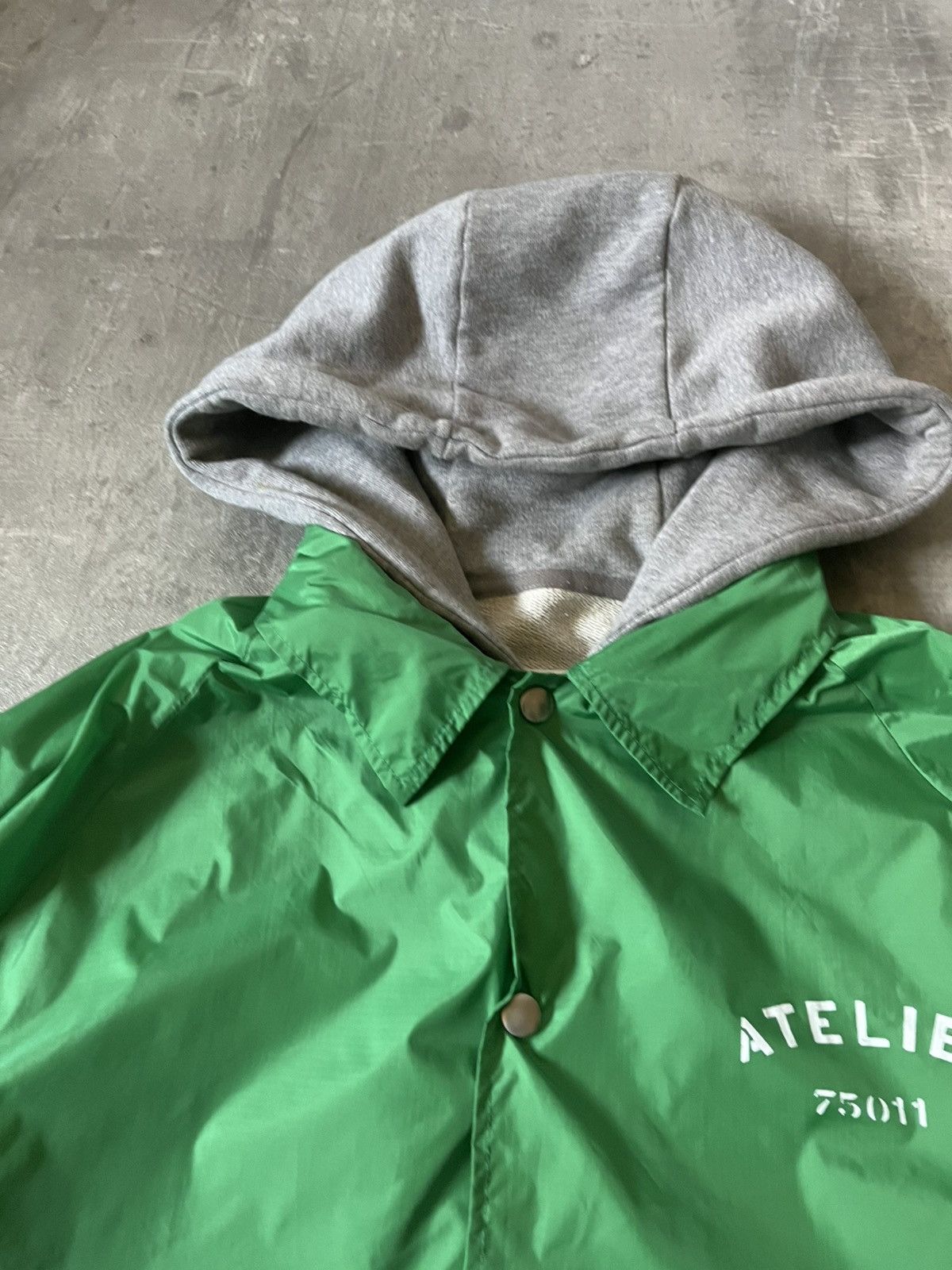 Maison Margiela Maison Margiela S/S 18 Atelier hoodie jacket 2 in 1 green Size US M / EU 48-50 / 2 - 6 Thumbnail