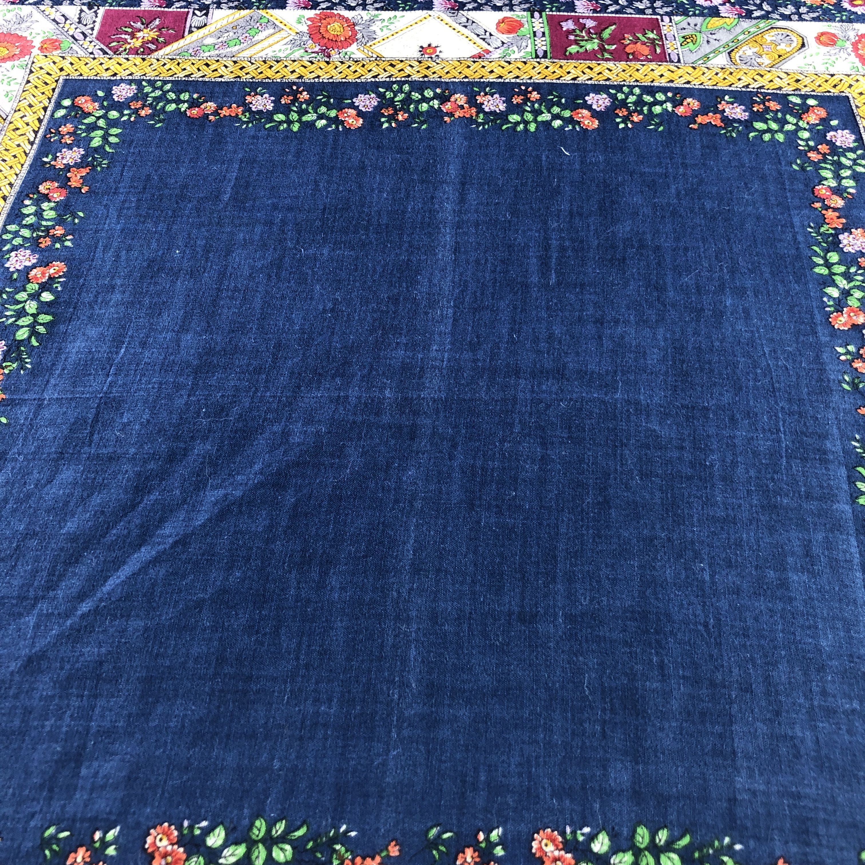 Kenzo Floral Handkerchief Neckerchief Bandana H2369