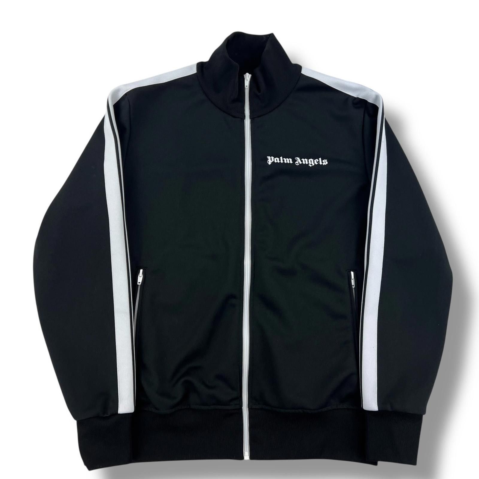 Palm Angels Palm Angels Black Zip Track Jacket Size US L / EU 52-54 / 3 - 2 Thumbnail