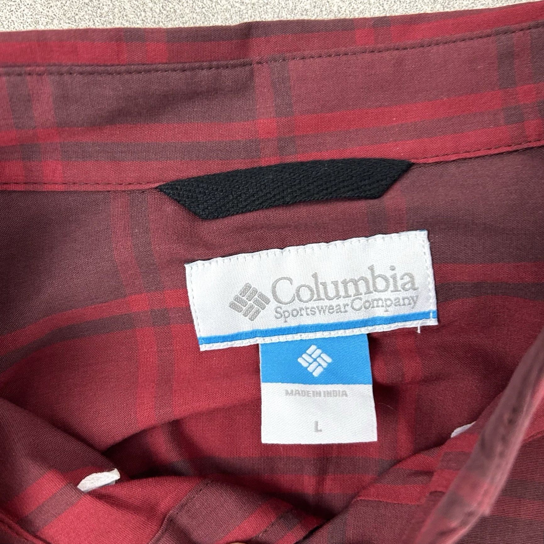 Vintage Columbia Shirt Mens Large Rapid Rivers II Button Down Red Plaid Long Sleeve NWT Size US L / EU 52-54 / 3 - 4 Thumbnail
