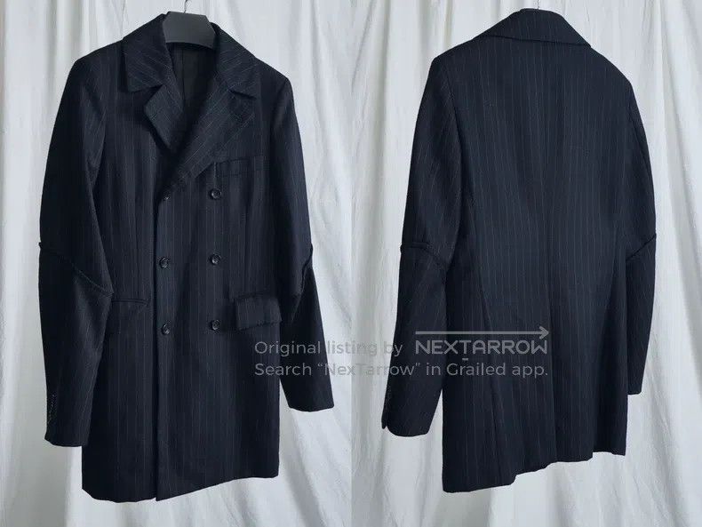 Comme des Garcons Comme Des Garcons Divided sleeve double-breasted jacket Size US S / EU 44-46 / 1 - 7 Thumbnail