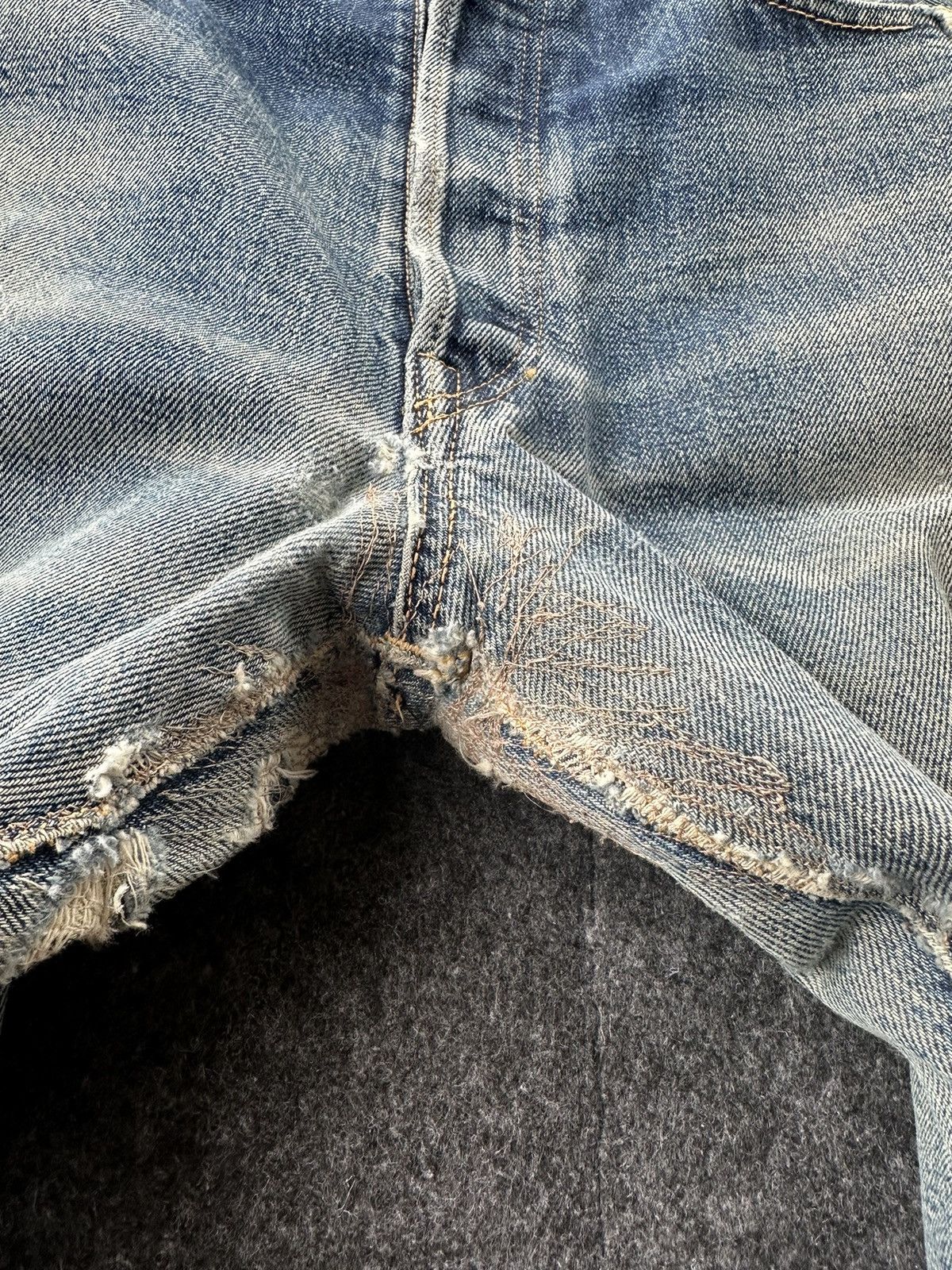 Denime Sale 🔥 Denime Thrashed Reconstruction Denim Size 32 D99 Size US 32 / EU 48 - 14 Thumbnail