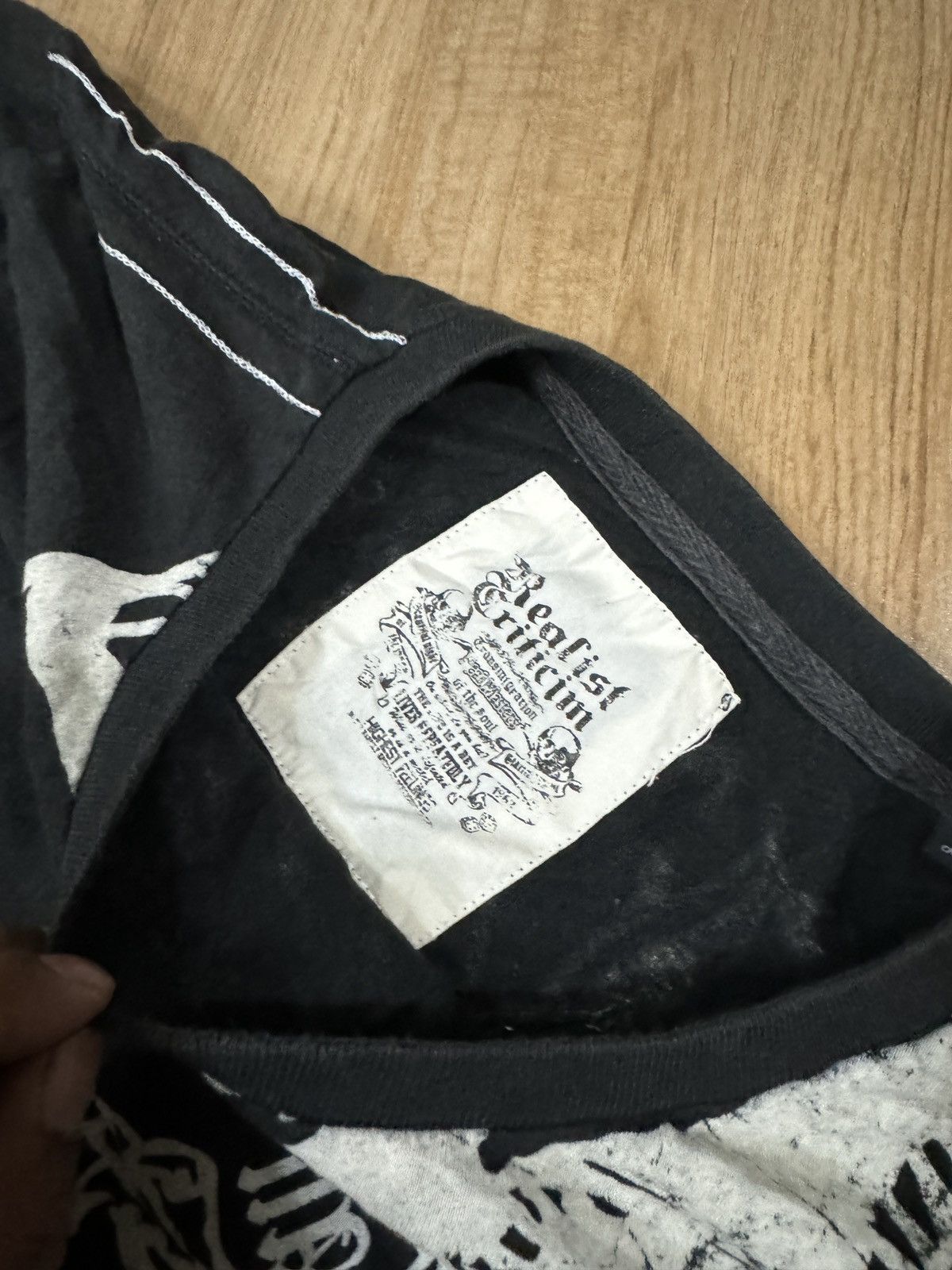 Seditionaries Realist Criticim AFFICTION STYLE FULL PRINT GOTHIC TSHIRT Size US M / EU 48-50 / 2 - 2 Thumbnail