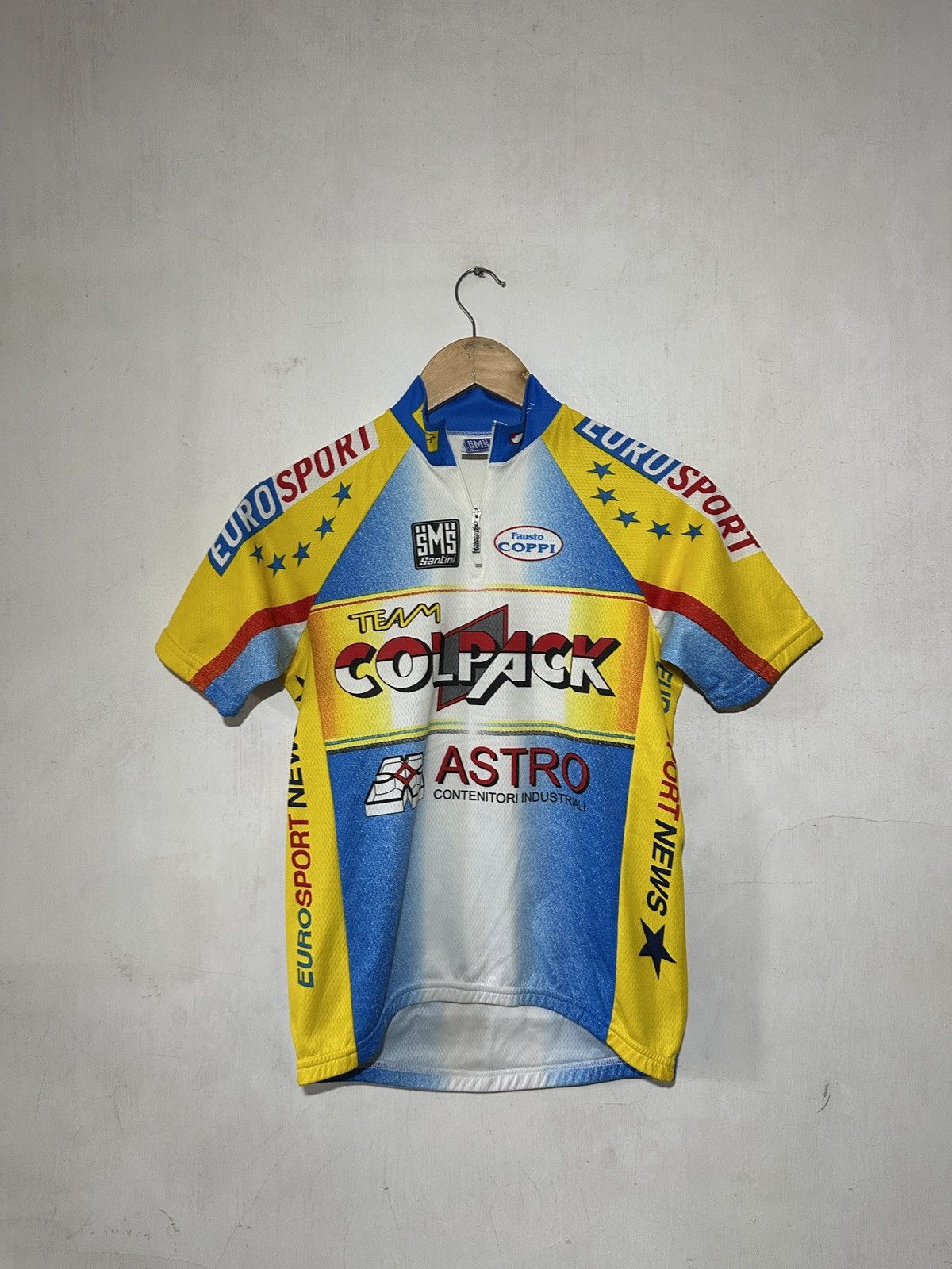 Vintage Vintage Team Colpack Cycling Jersey Size US S / EU 44-46 / 1 - 1 Thumbnail