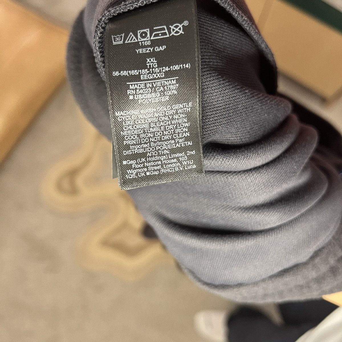Gap × Yeezy Yeezy Gap Sweatpants black XXL Size US 34 / EU 50 - 3 Thumbnail