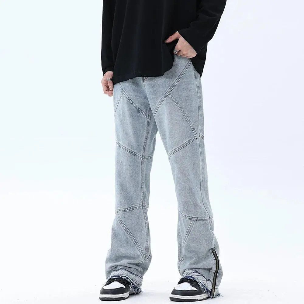 Japanese Brand × Jean Embroidered Stack Blue JEans Size US 30 / EU 46 - 3 Thumbnail