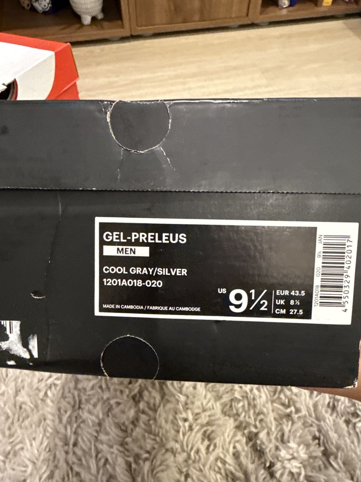 Asics × Awake NY ASICS AWAKE NYC GEL PRELUS 9.5 Size US 9.5 / EU 42-43 - 7 Thumbnail