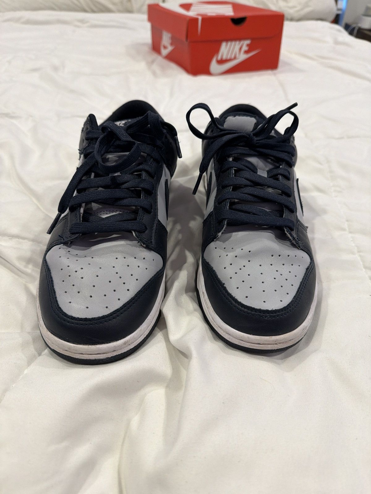 Nike Nike Dunk Low ‘Georgetown’ Size US 10 / EU 43 - 3 Thumbnail