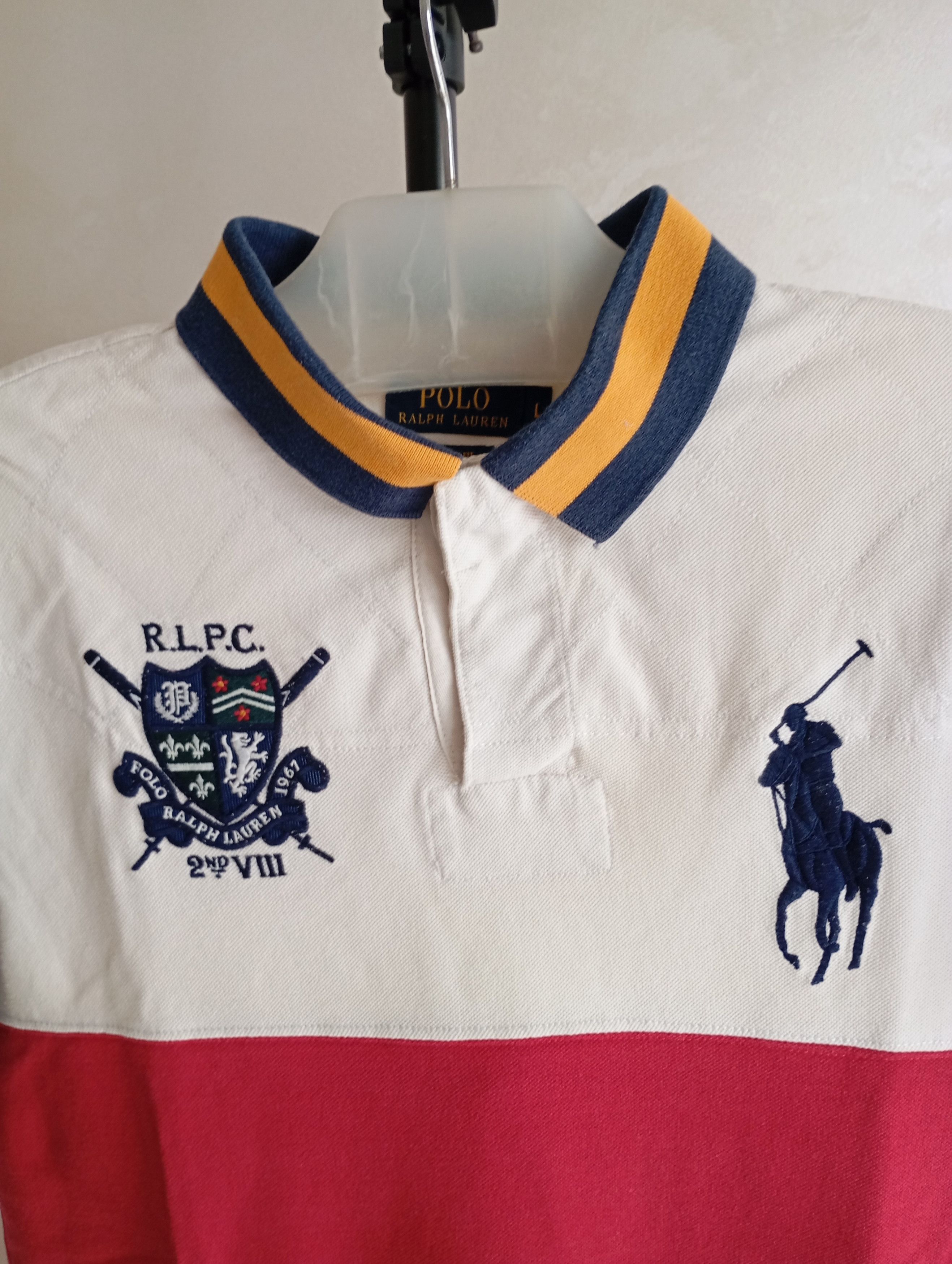 Polo Ralph Lauren × Vintage Polo Ralph Lauren Polos T Shirt Vintage Y2k Style Hype Size US L / EU 52-54 / 3 - 2 Thumbnail