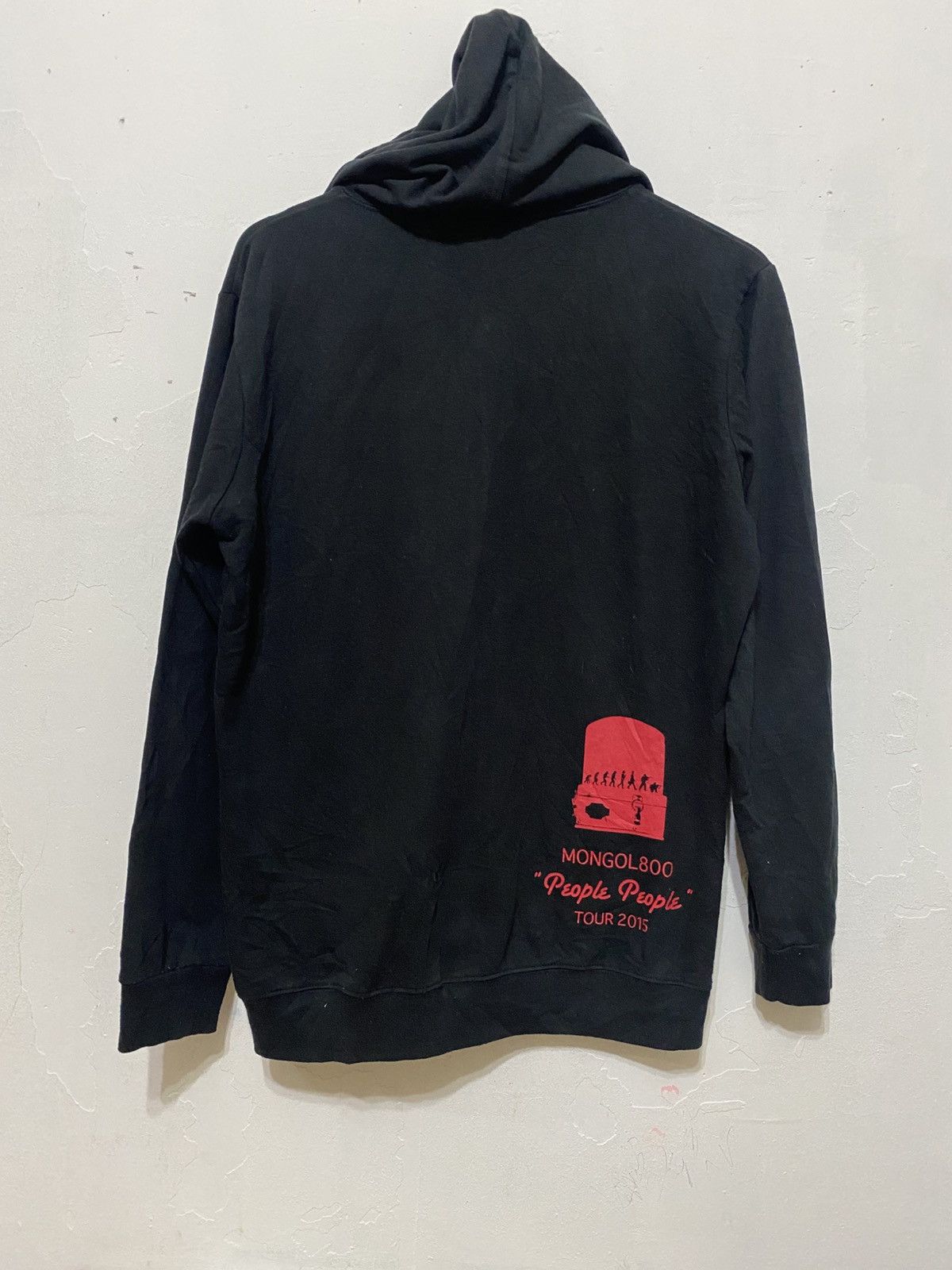 Japanese Brand Mongol800 LIVE Hoodie ♪ LIVE Towel people people tour 2015 Size US XL / EU 56 / 4 - 3 Thumbnail