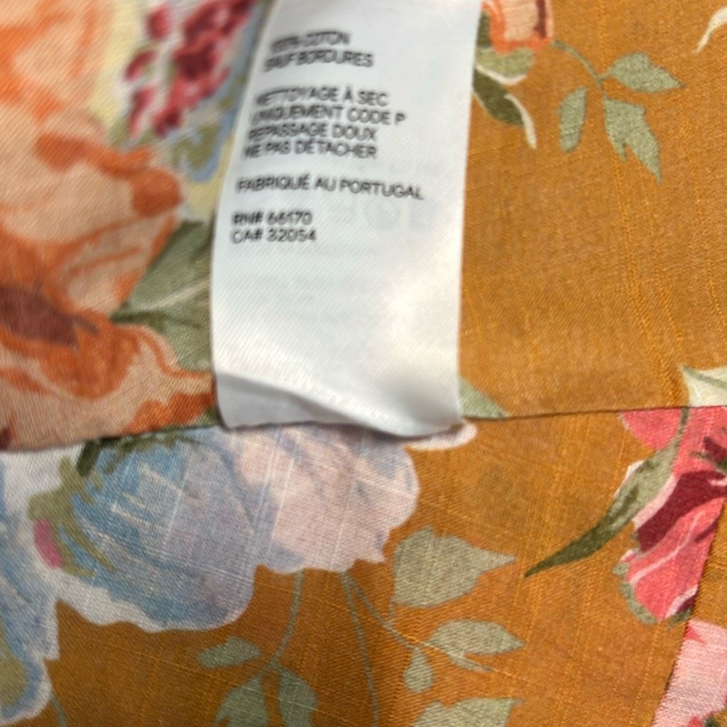 Zimmermann NWT ZIMMERMANN Cropped floral-print cotton-voile top puff sleeves (300) Size S / US 4 / IT 40 - 14 Thumbnail