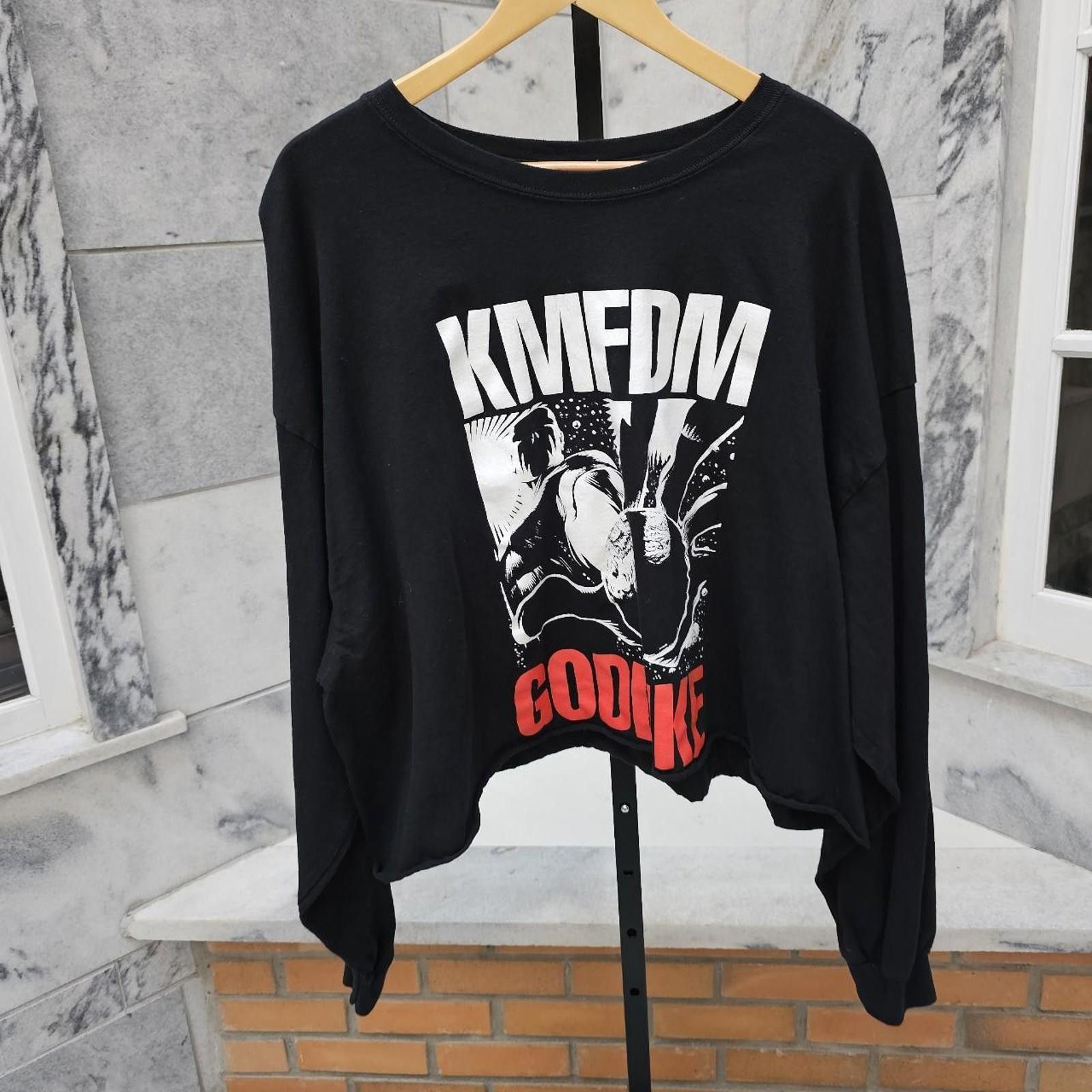 Other Men's Black and Red Vintage KMFDM T-shirt Size US XL / EU 56 / 4 - 3 Thumbnail