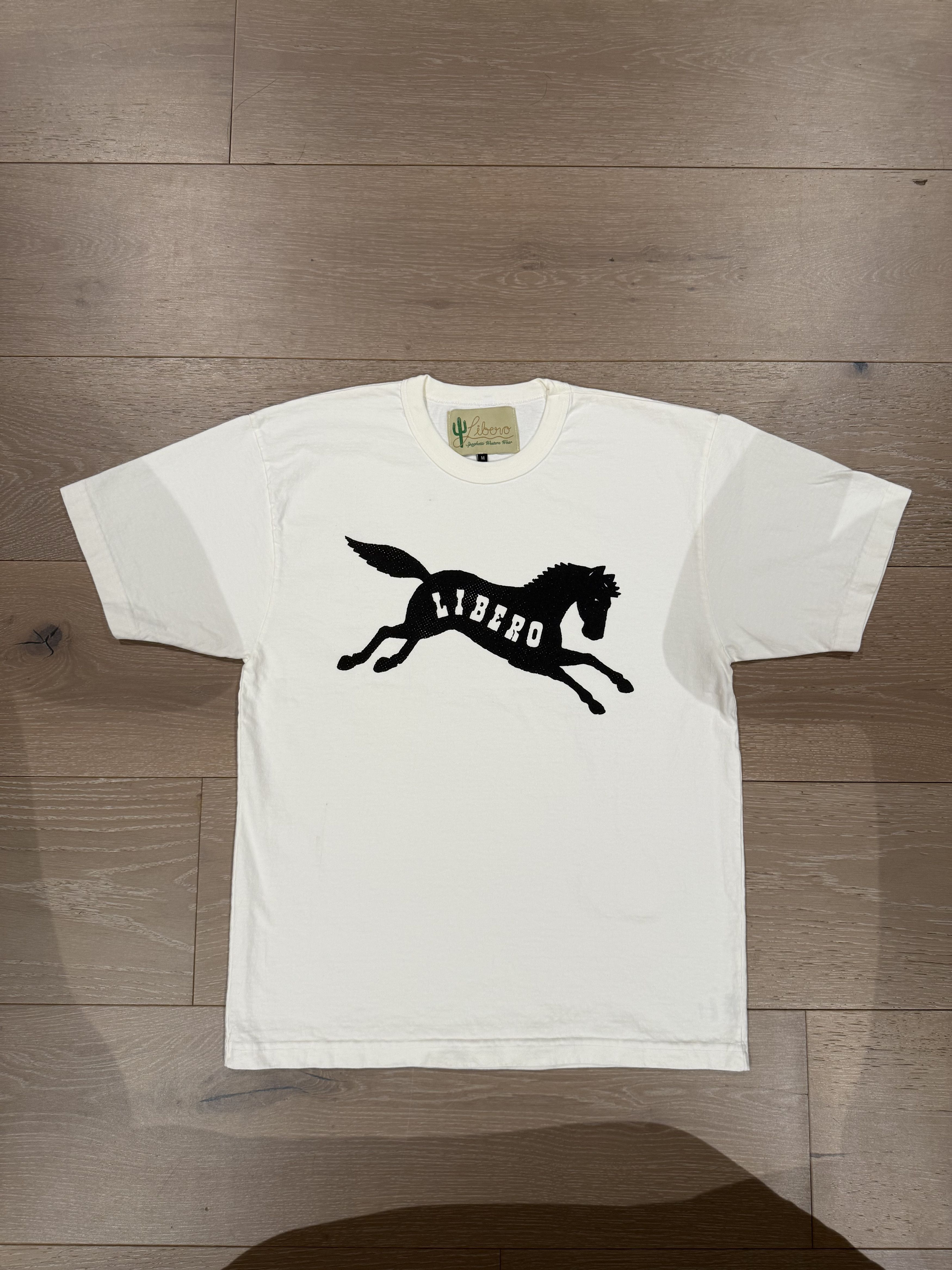 Libero 💚 Libero Pony Tee White Medium NEW Size US M / EU 48-50 / 2 - 3 Thumbnail