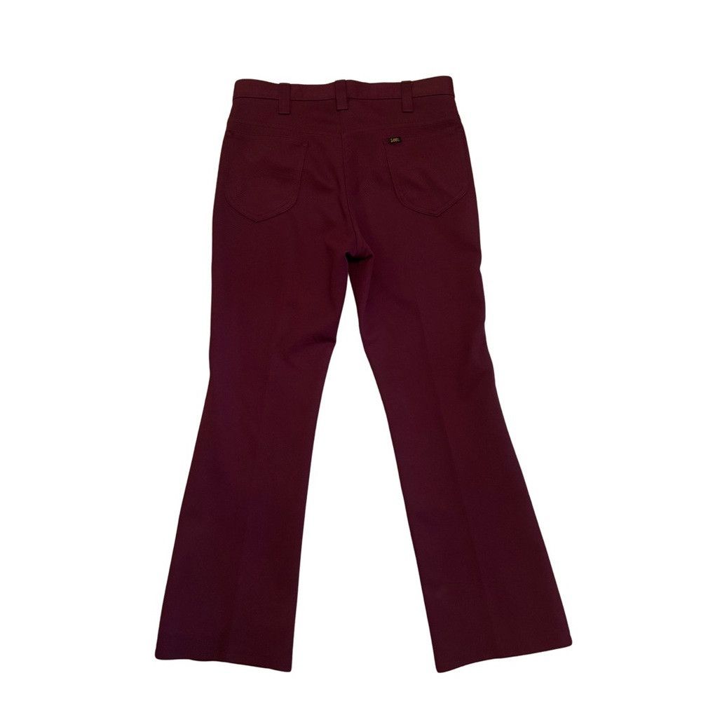 Lee Lee’s Vintage Burgundy Flared Pants Size US 31 - 2 Thumbnail