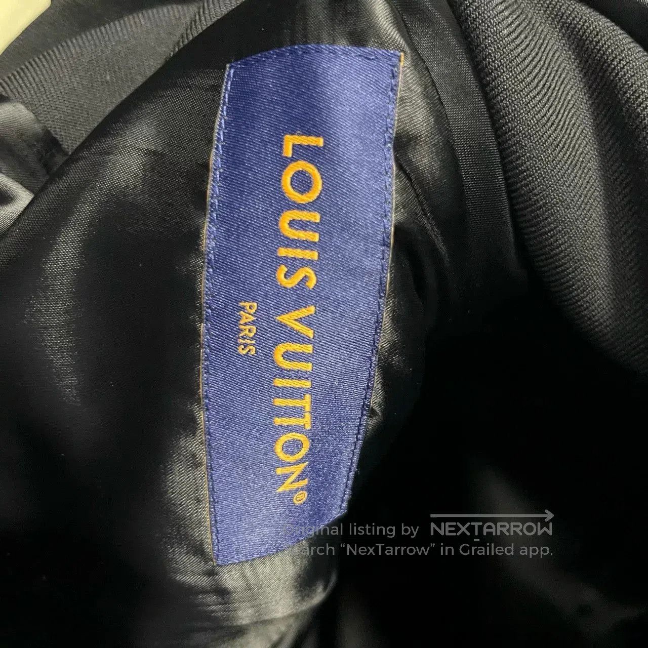 Louis Vuitton Louis Vuitton Wool Logo Beaded Jacket. Size US XL / EU 56 / 4 - 3 Thumbnail