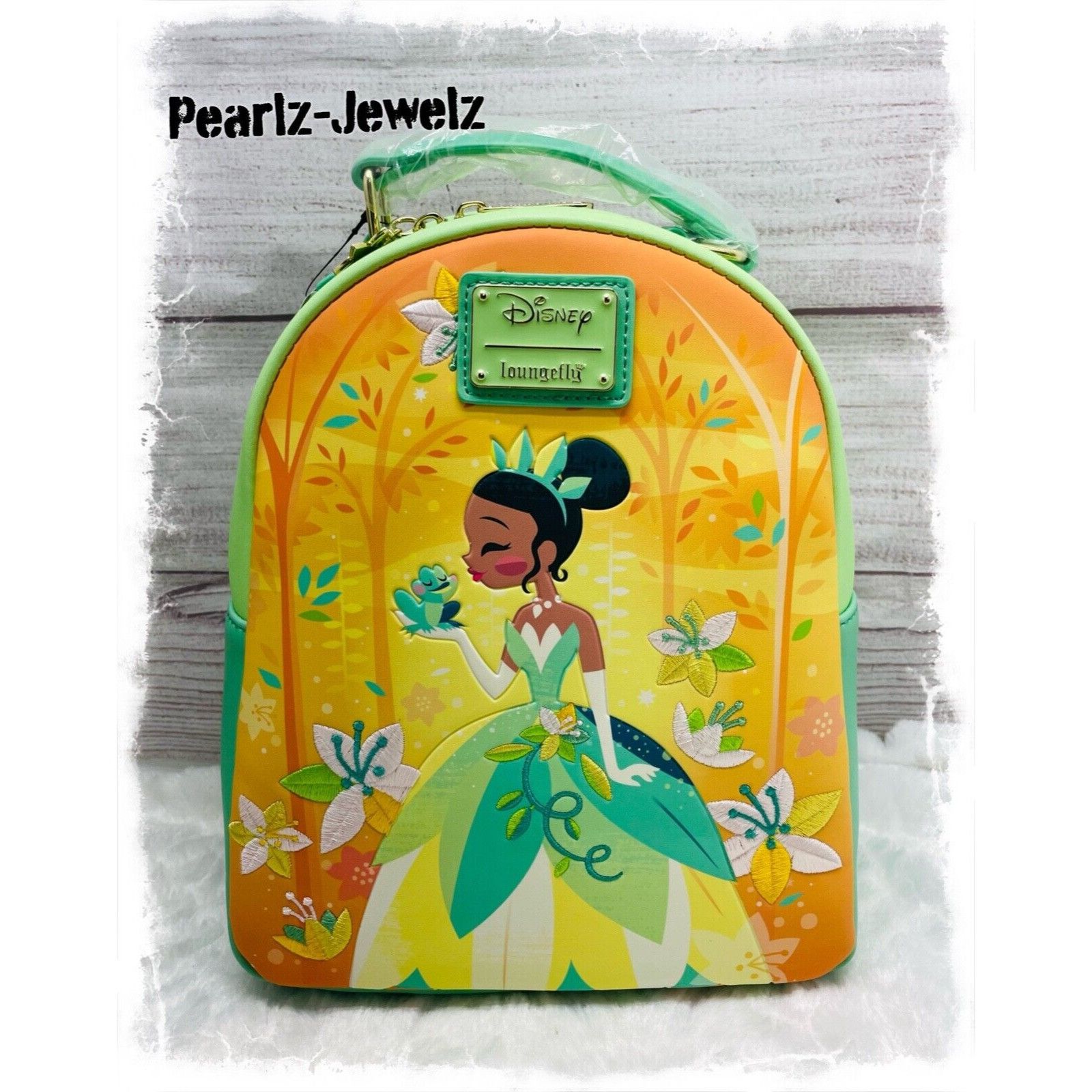Disney Loungefly Disney The Princess and the Frog Tiana Chibi Art M Size ONE SIZE - 1 Thumbnail