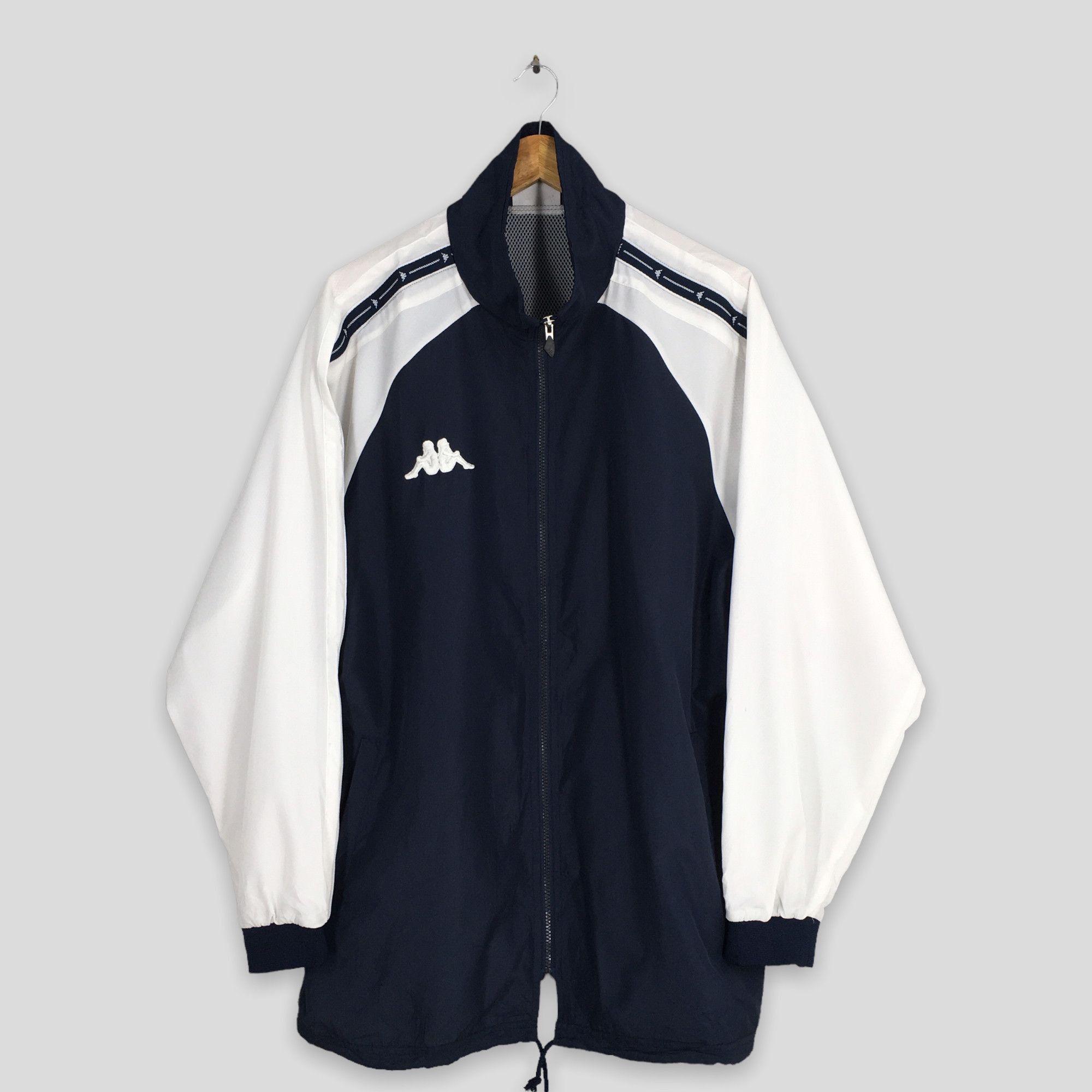 Kappa Vintage Kappa Sport Italia Blue Jacket Windbreaker Large Size US L / EU 52-54 / 3 - 3 Thumbnail