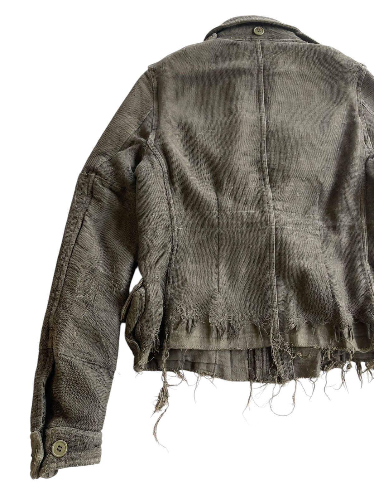 Maison MIHARA YASUHIRO AW05 Miharayasuhiro distressed Pattern cargo jacket Size M / US 6-8 / IT 42-44 - 7 Thumbnail