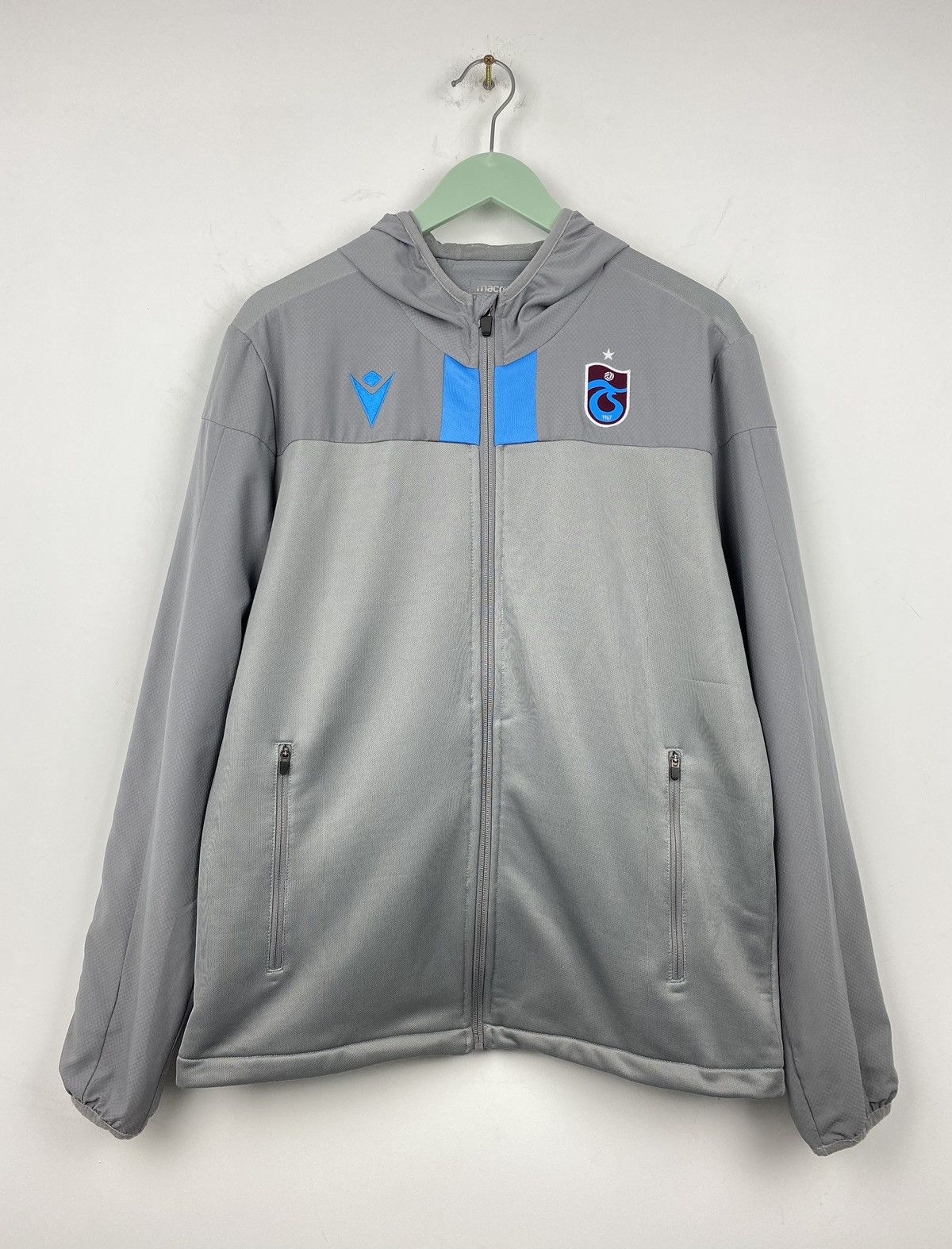 Macron Trabzonspor Macron Football Zip Hoodie Jacket PSG Liverpool Size US S / EU 44-46 / 1 - 1 Thumbnail