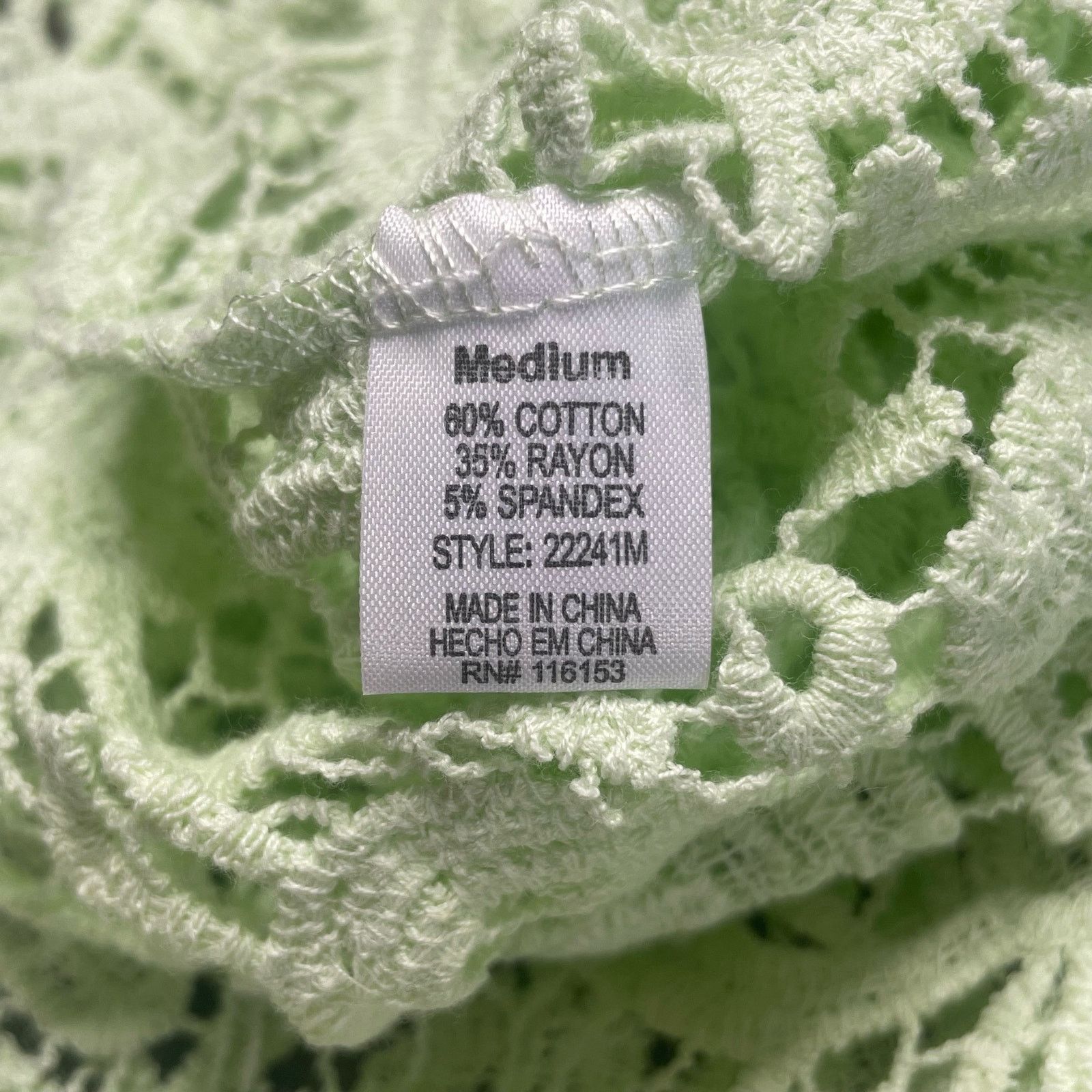 Other Thyme and Honey Lace Crochet Top Size S / US 4 / IT 40 - 5 Thumbnail