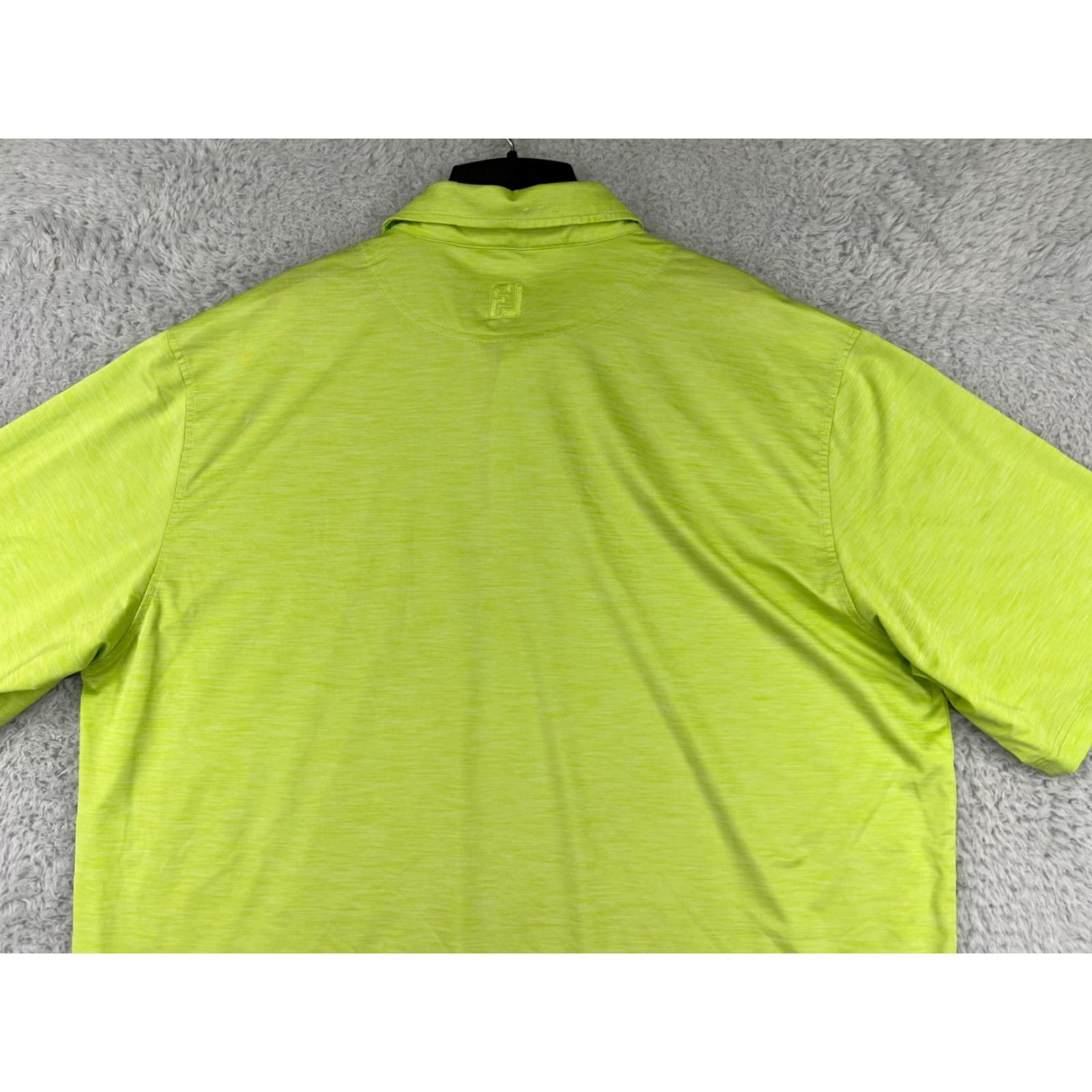 Footjoy FootJoy Polo Shirt Mens 2XL Green Polyester Blend Golf Shirt Size US XXL / EU 58 / 5 - 6 Thumbnail