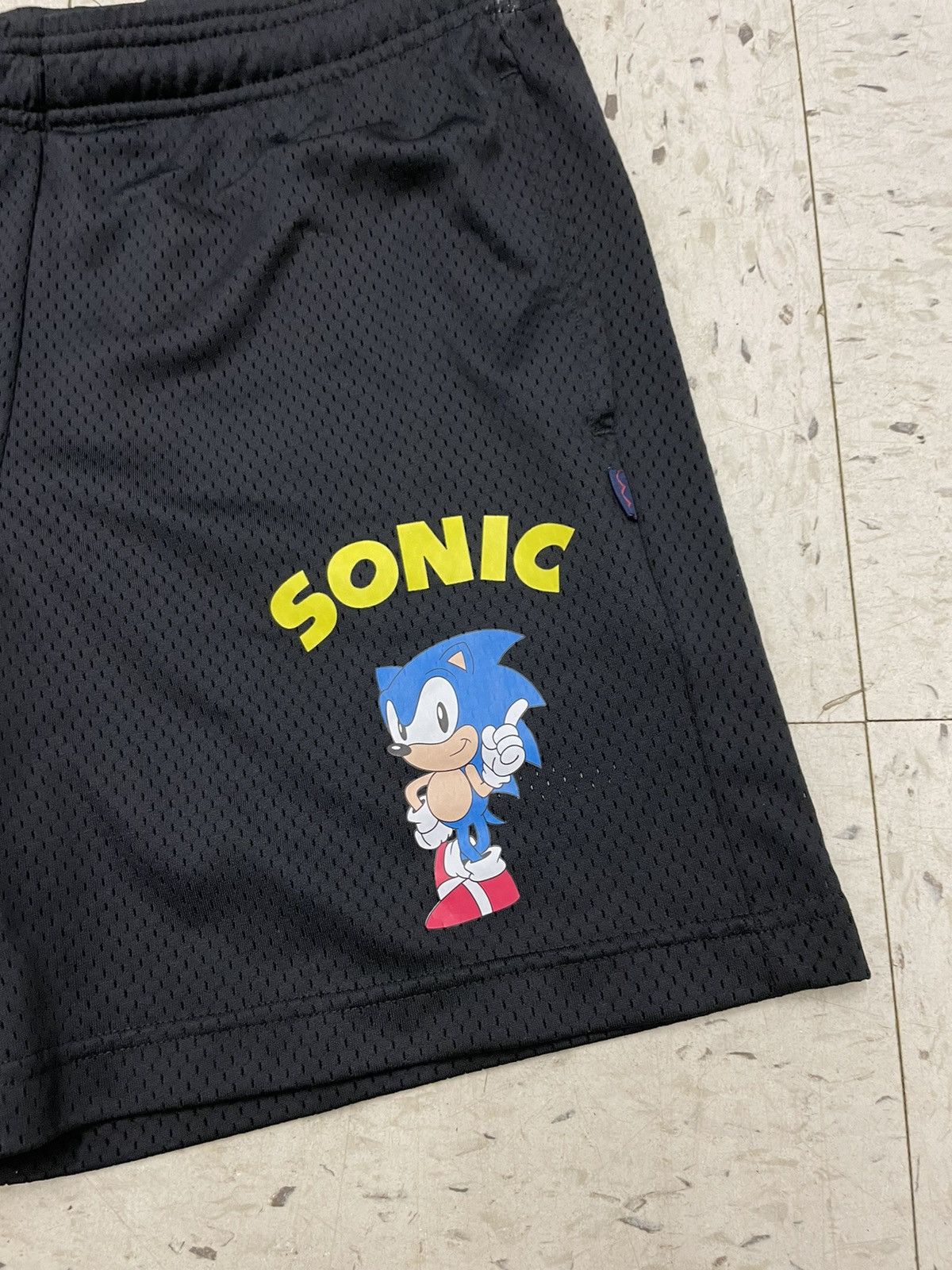 Rowing Blazers Sonic the Hedgehog Mesh Basketball Shorts M Size US 32 / EU 48 - 2 Thumbnail