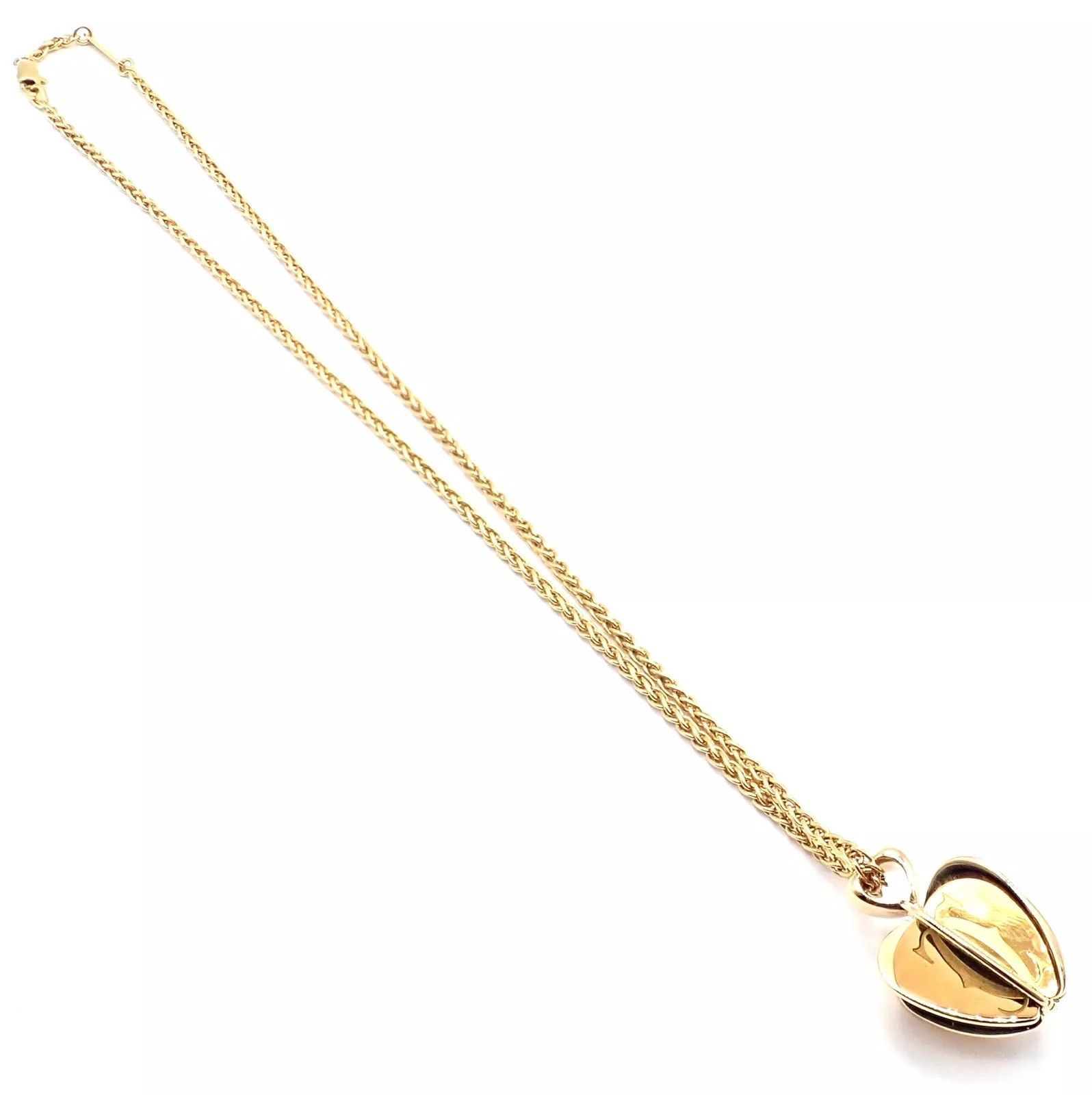 Cartier Authentic! Cartier 18k Yellow Gold Double Chain Necklace Size ONE SIZE - 11 Thumbnail