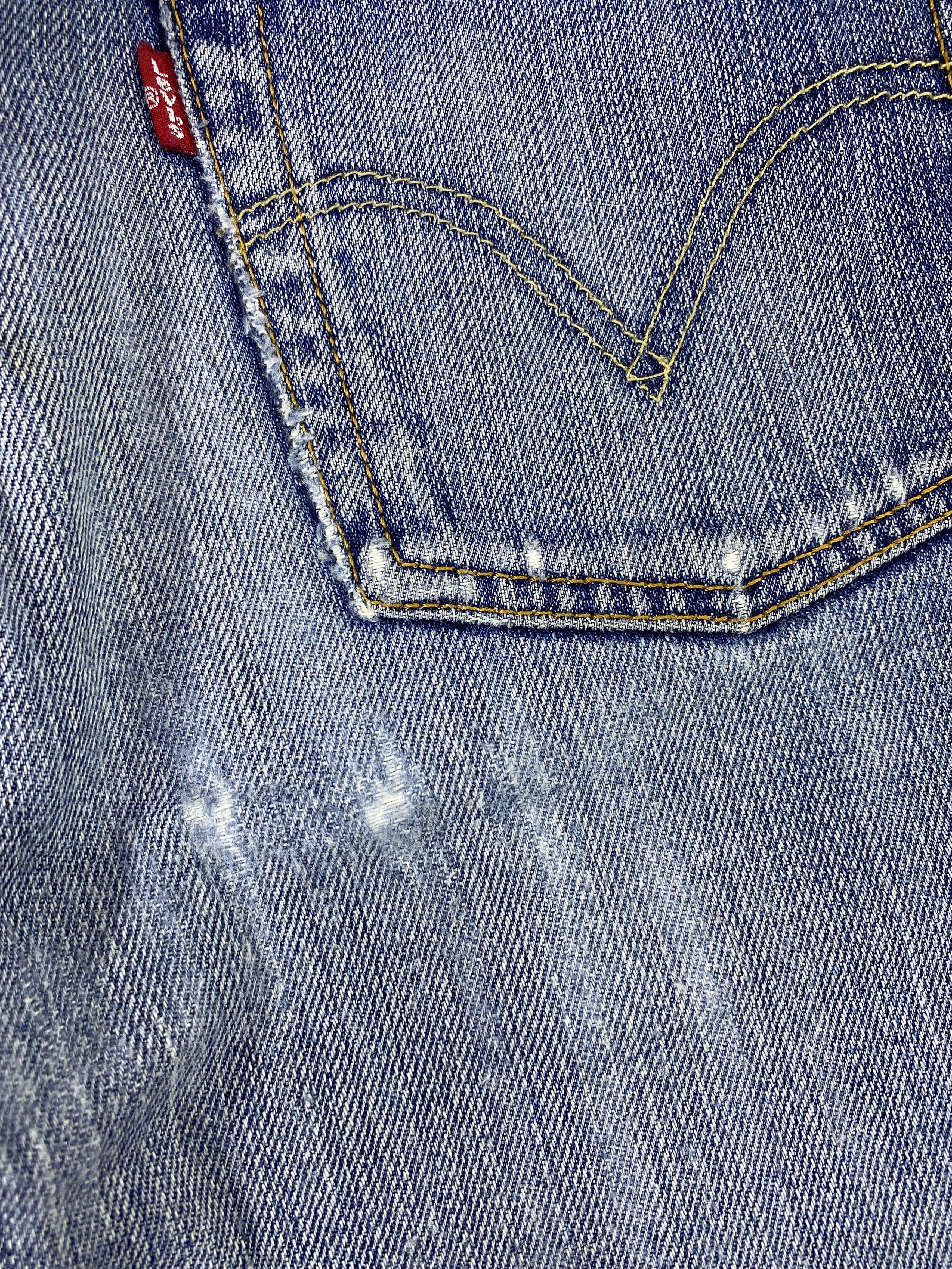 Levi's Vintage Levi's 501 Blue Wash Jeans - J966 Size US 29 - 11 Thumbnail