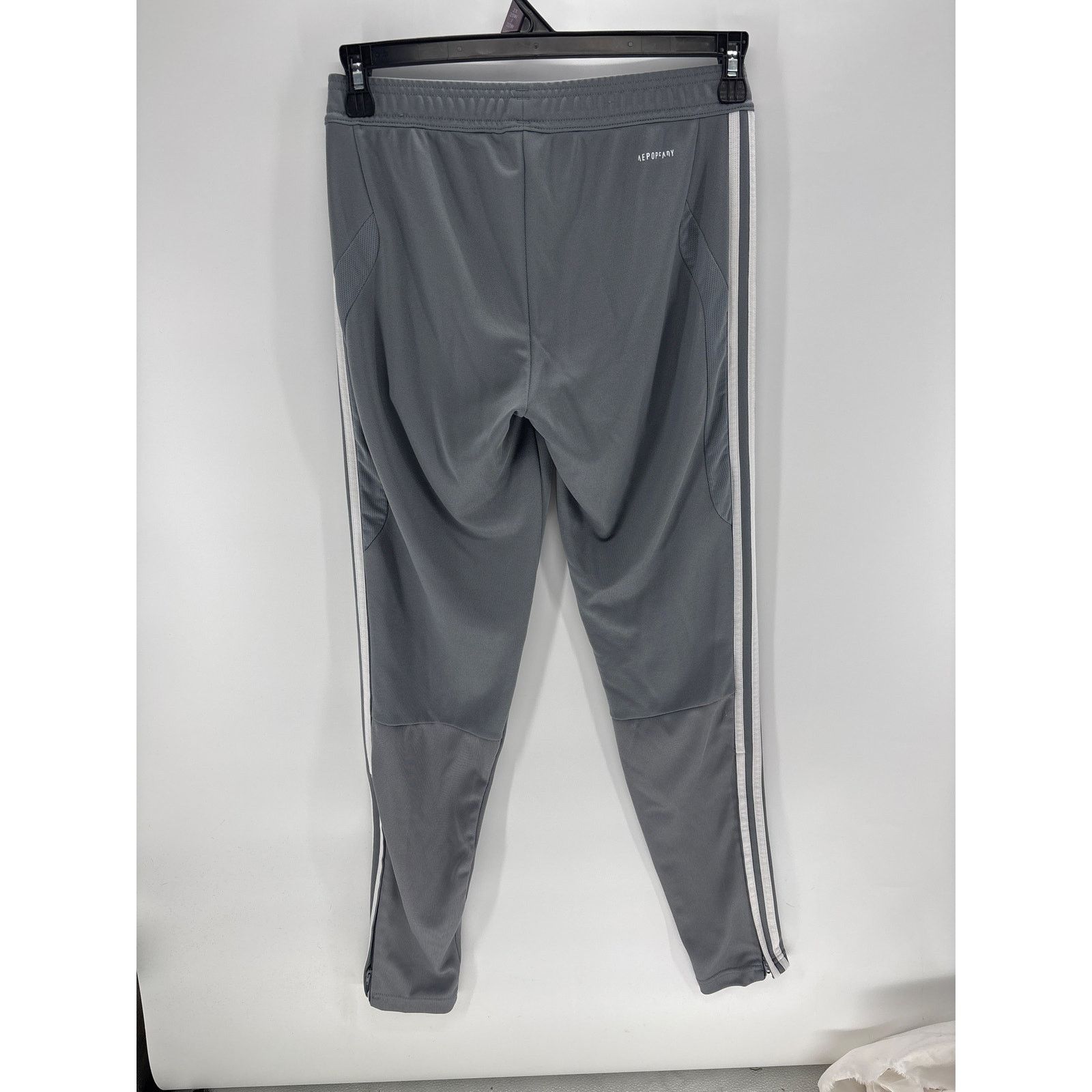 Adidas Adidas men's small gray/white joggers Size US 28 / EU 44 - 1 Thumbnail