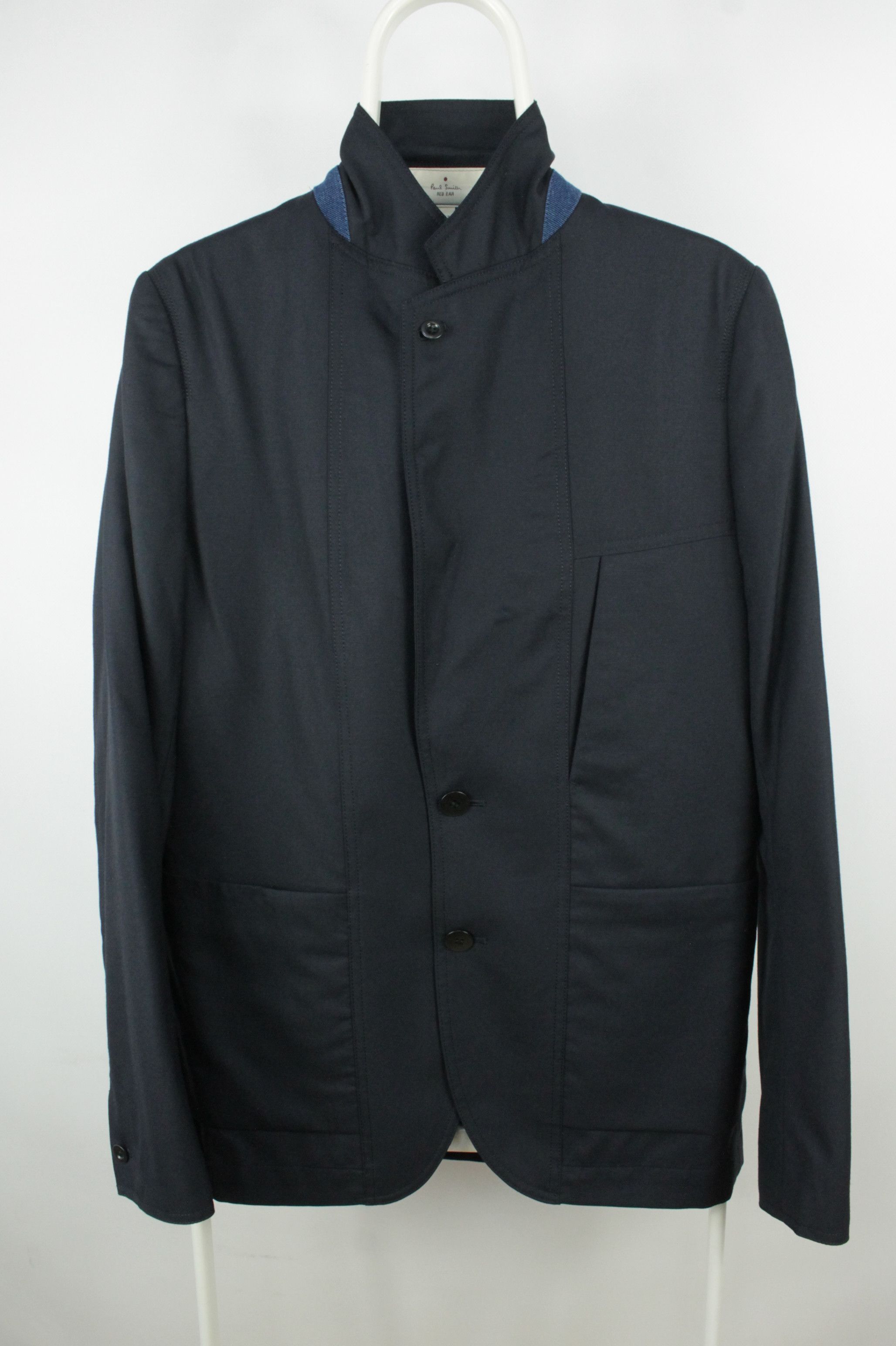 Paul Smith Red Ear Paul Smith Red Ear Navy Wool Sport Coat Blazer Jacket Size US S / EU 44-46 / 1 - 6 Thumbnail
