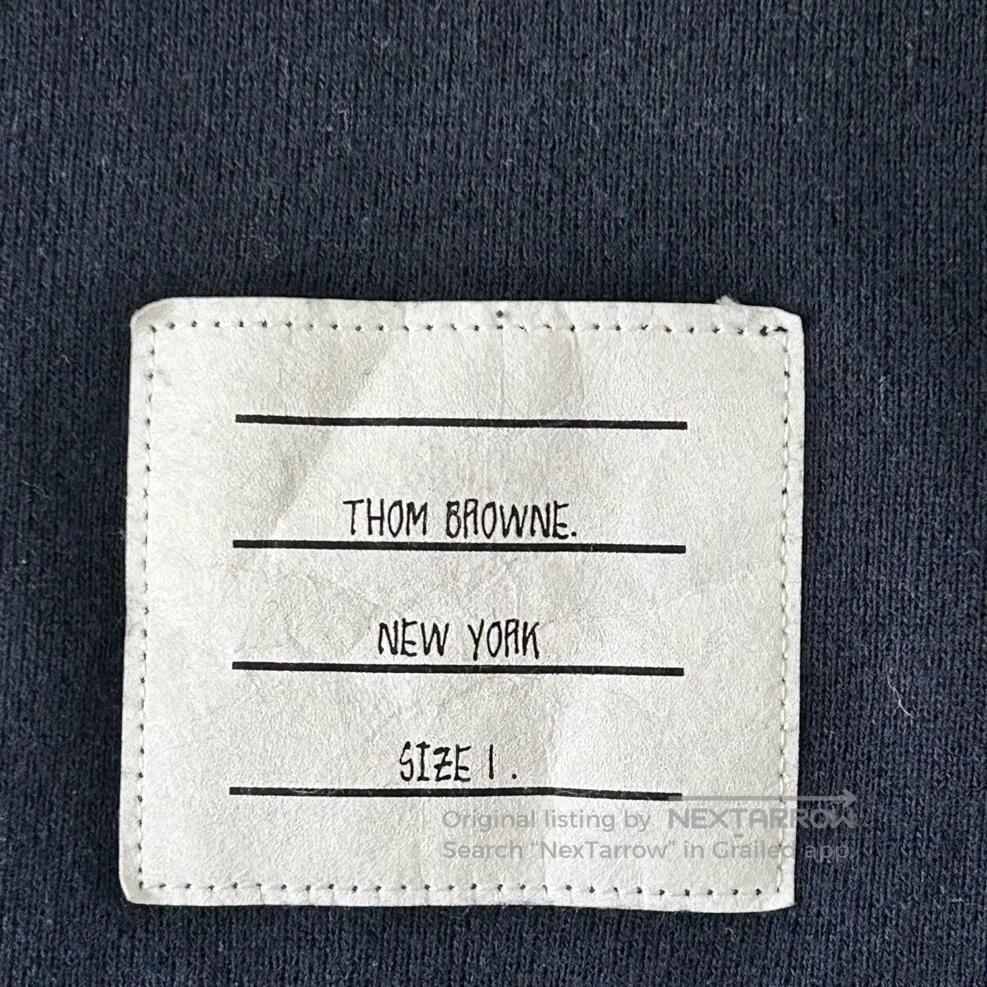 Thom Browne Thom Browne SIZE1 Classic four-striped ribbed drawstring Sw Size US 28 / EU 44 - 5 Thumbnail
