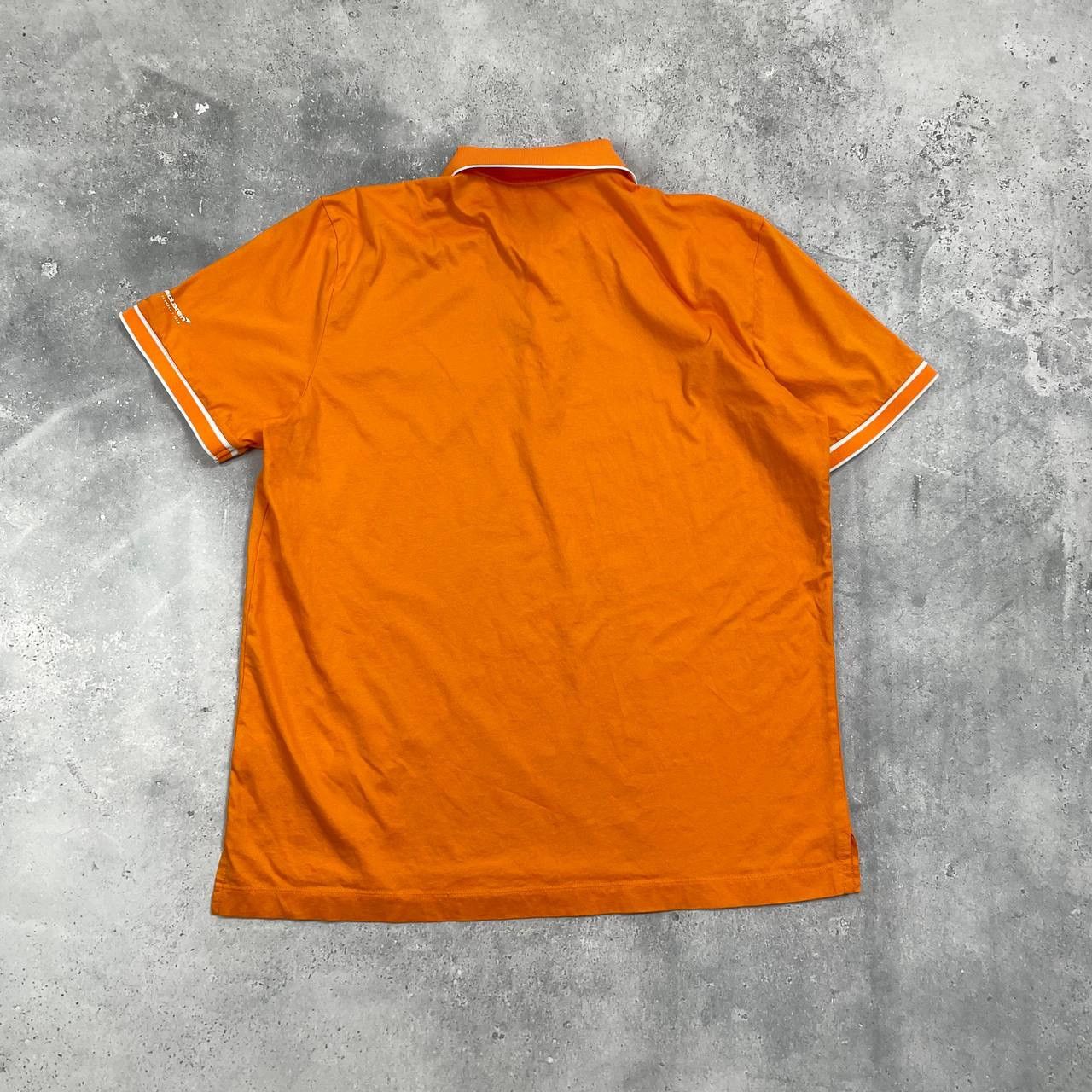 Reiss REISS x McLaren F1 Crypto Polo Shirt Orange Size L Size US L / EU 52-54 / 3 - 3 Thumbnail