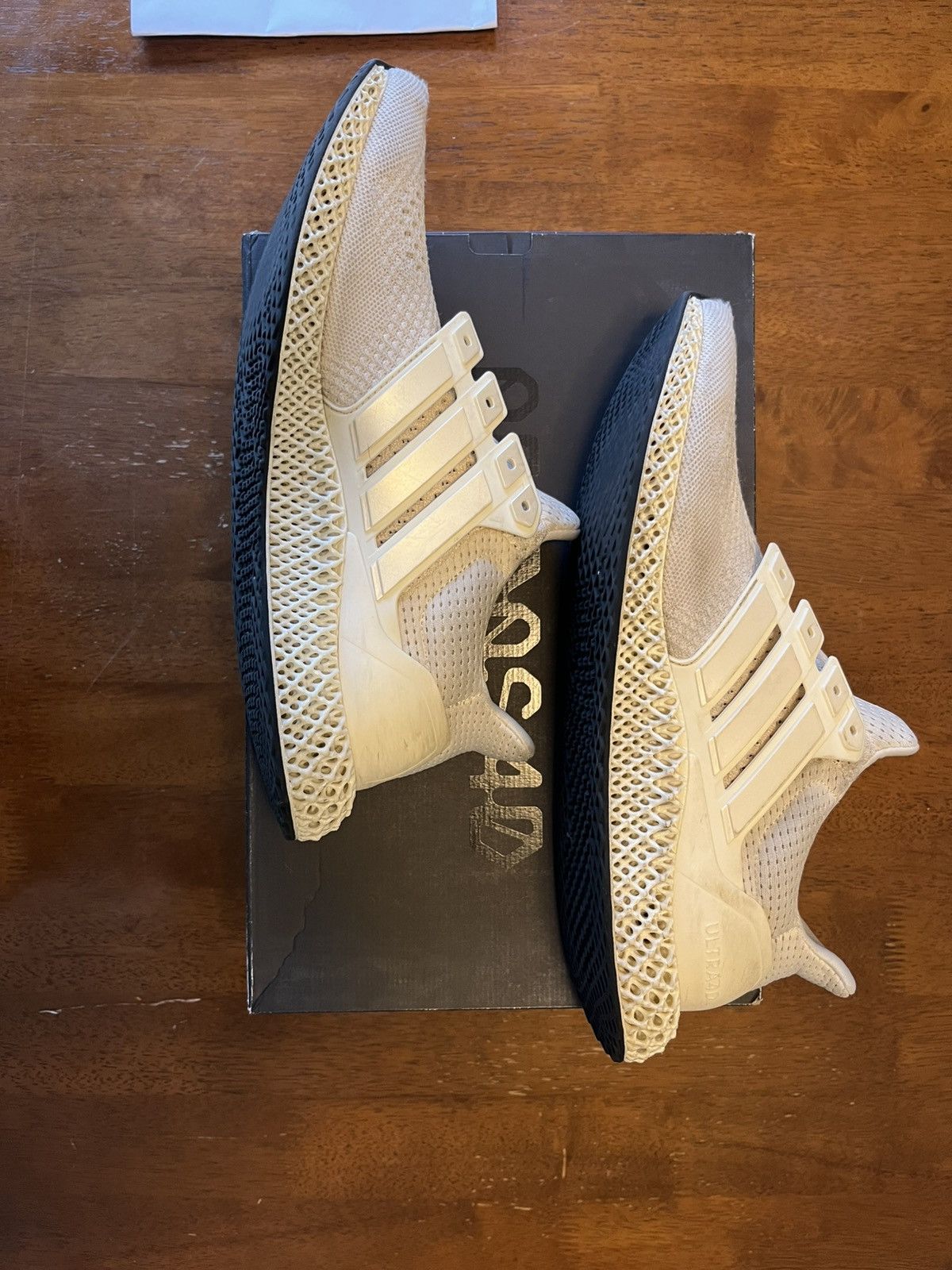 Adidas Adidas Ultra 4D chalk white Size US 11 / EU 44 - 3 Thumbnail