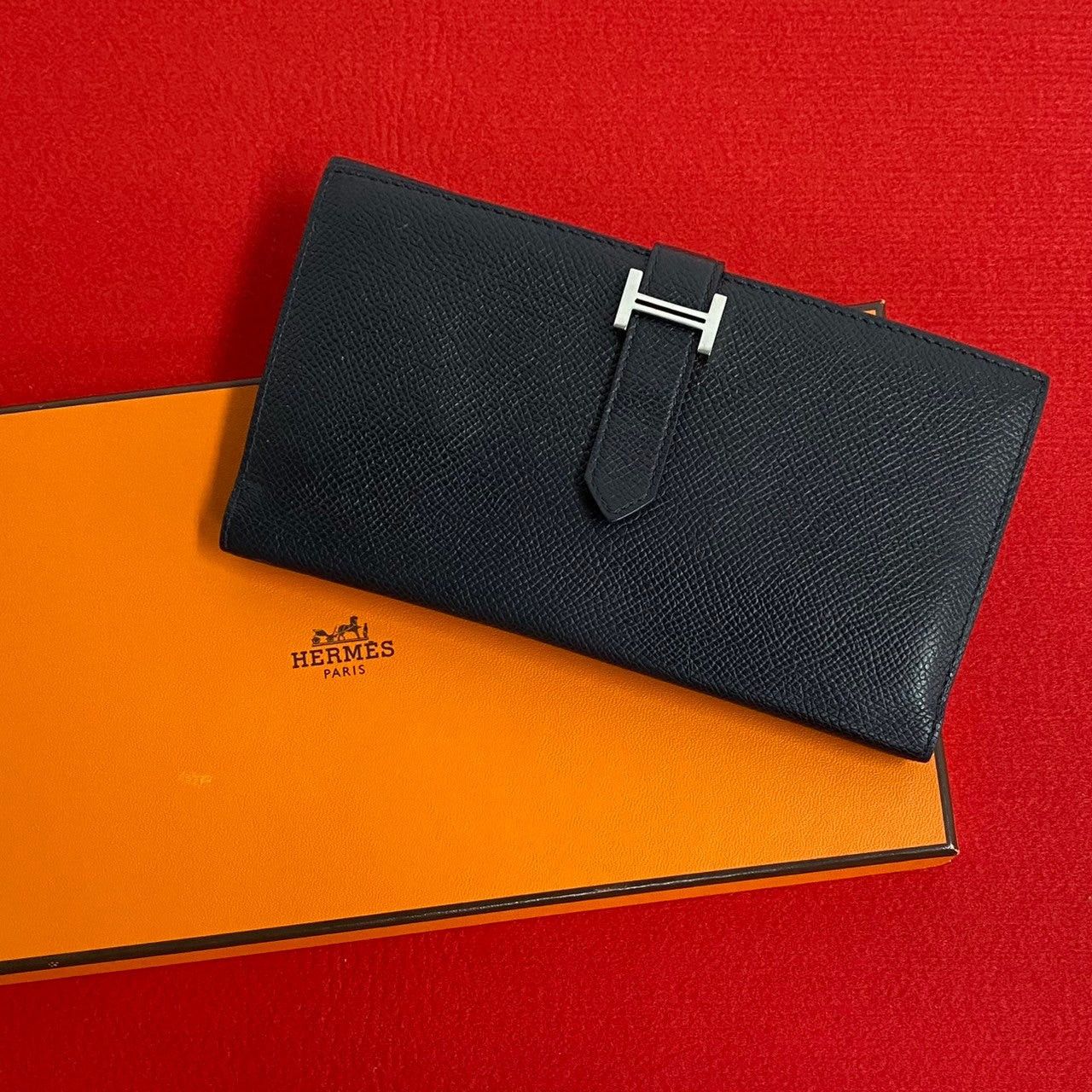 Hermes Black Leather