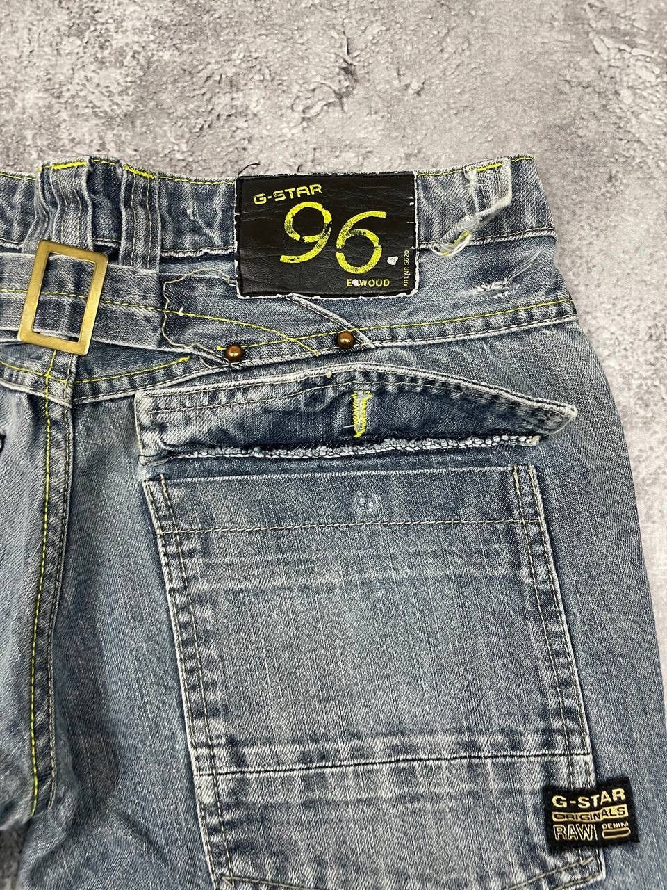 G-Star G-Star Raw Men Denim Jeans Pants Blue Straight Size W26 Size US 26 / EU 42 - 6 Thumbnail