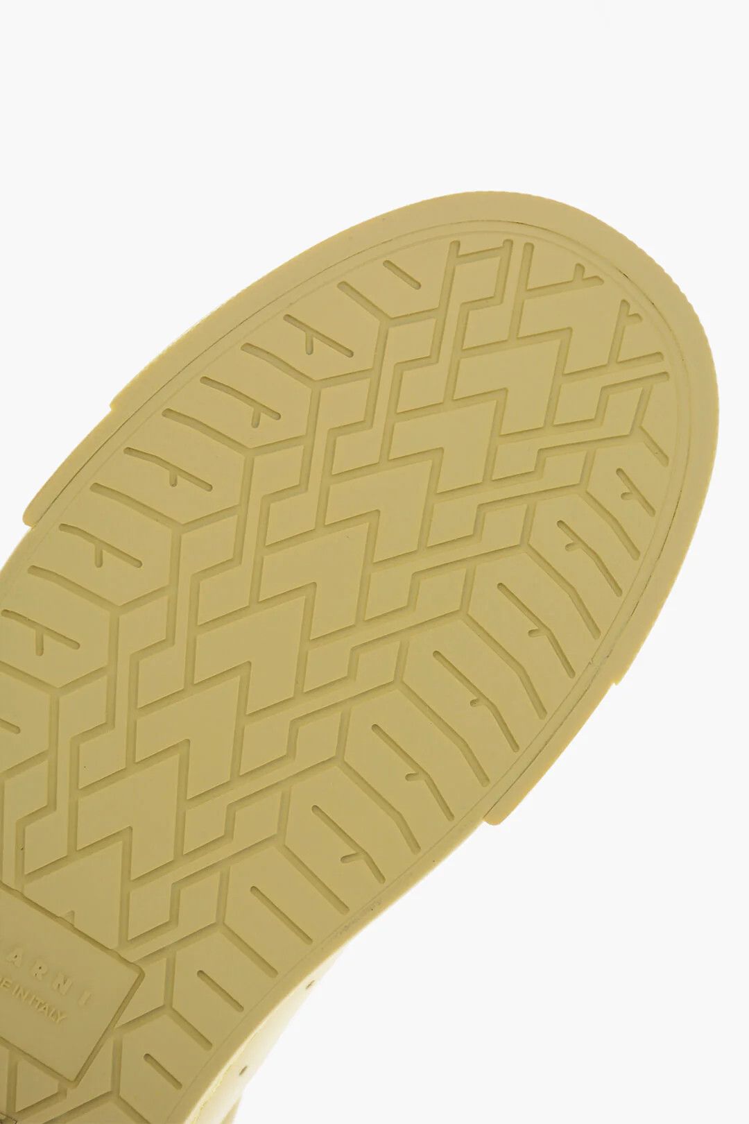 Marni og1mm0326 Leather Low-Top Sneakers in Yellow Size US 8 / IT 38 - 5 Thumbnail