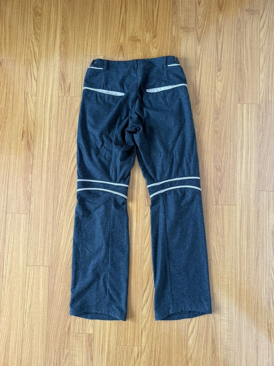 Giran Piping Trouser Deep Green/Beige 48