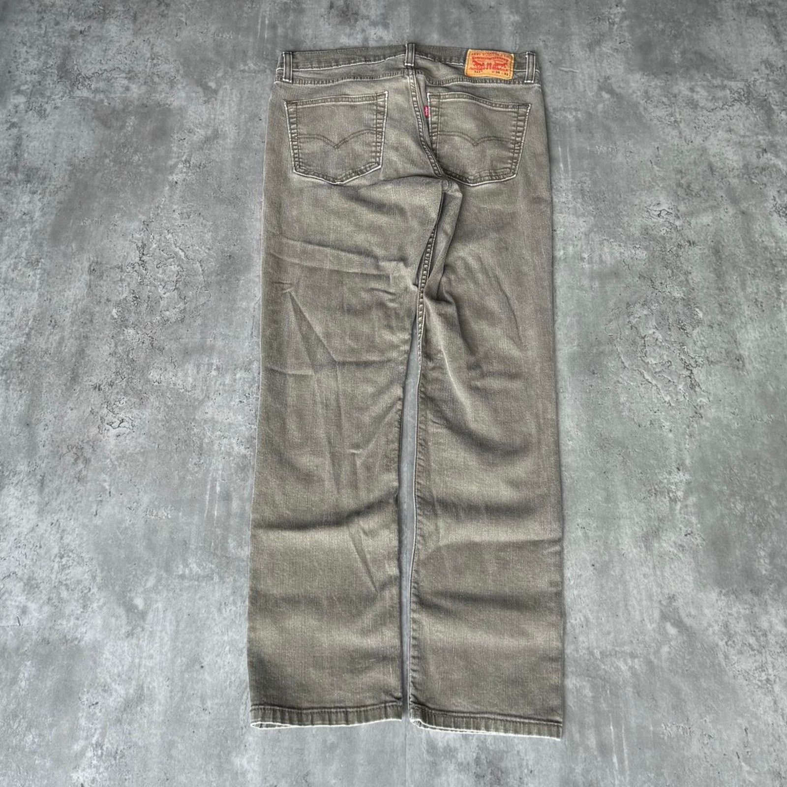 Levi's × Travis Scott Vintage Y2K Levi’s 511 Faded Green Mocha Grunge Opium Jeans Size US 33 - 1 Thumbnail