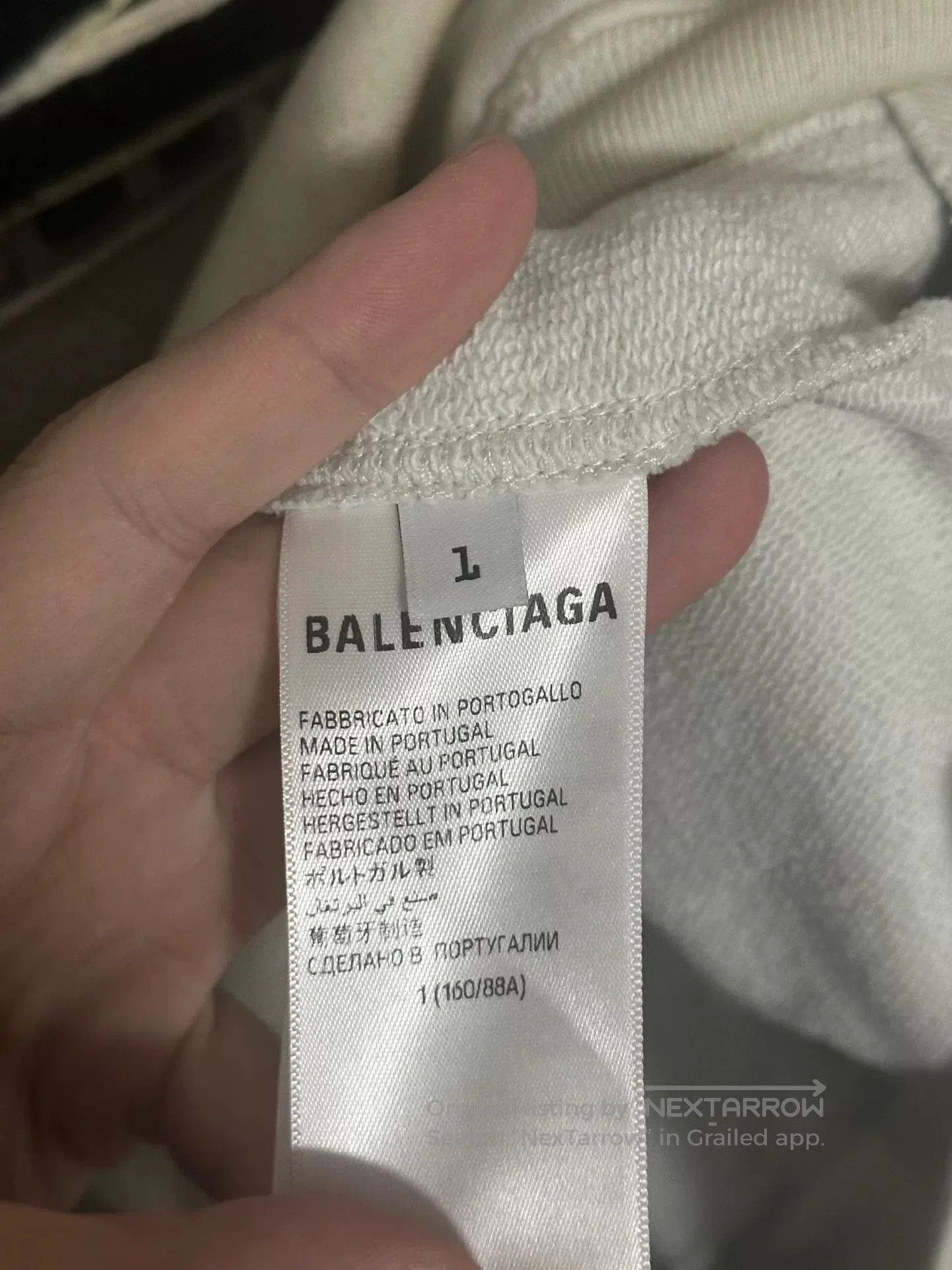 Balenciaga Balenciaga Manchester United Distressed Hoodie. Size US XL / EU 56 / 4 - 3 Thumbnail
