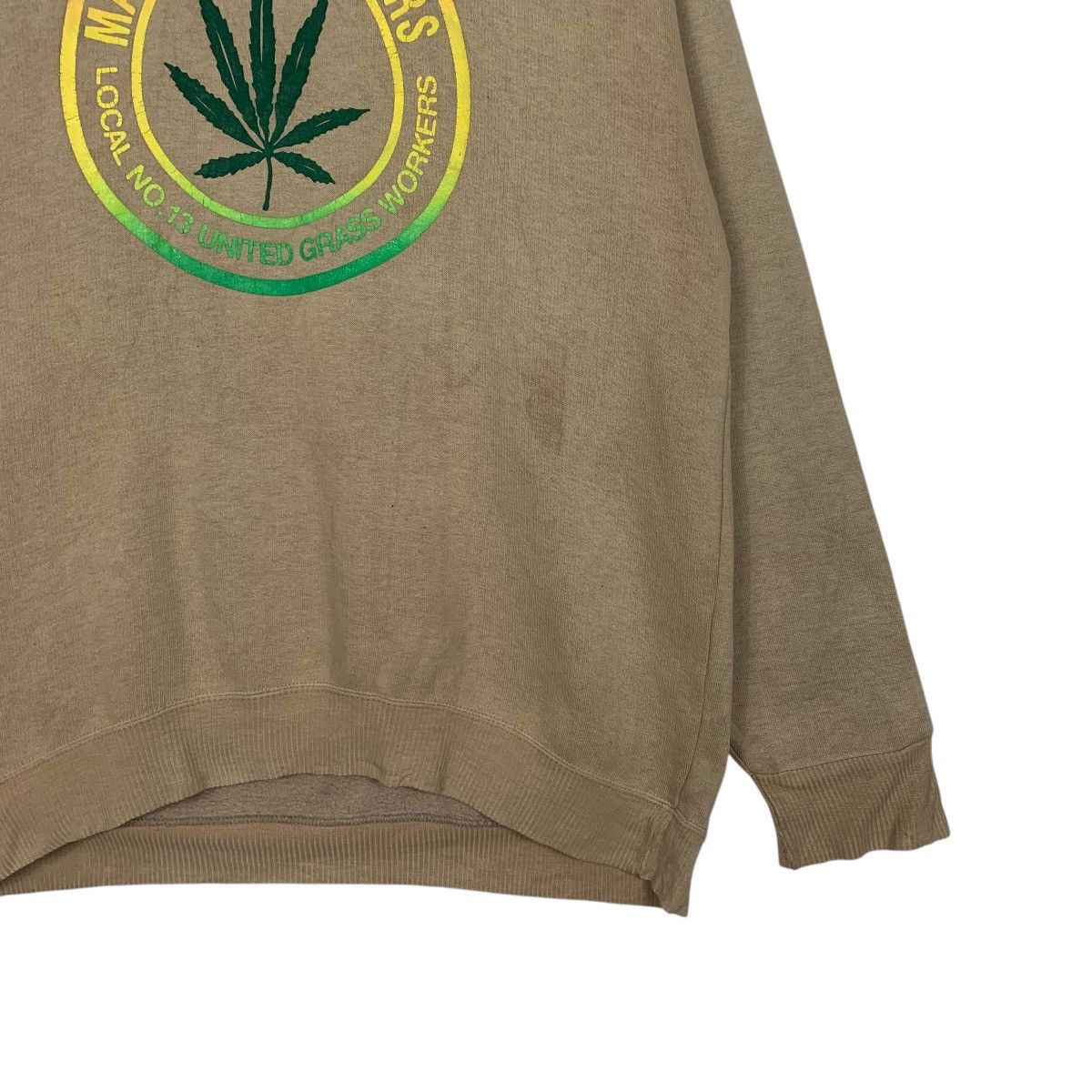 Japanese Brand Vintage Marijuana Pickers Big Logo Crewneck Sweatshirt Size US M / EU 48-50 / 2 - 4 Thumbnail
