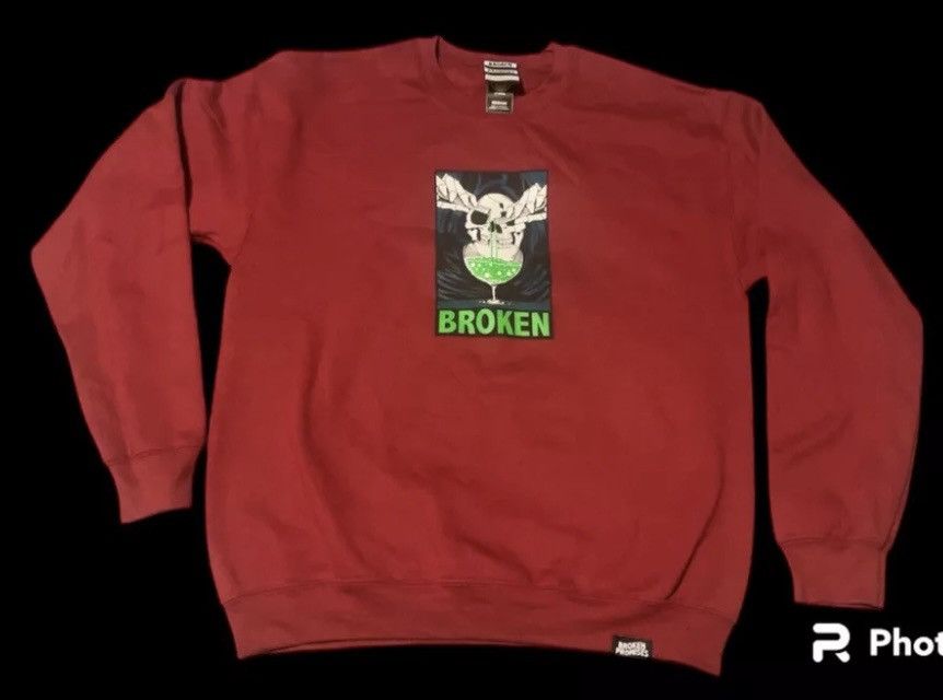 Broken Promises Co. × Designer Broken Promises Crew Neck Sweater Size Medium NWOT Size US M / EU 48-50 / 2 - 1 Thumbnail