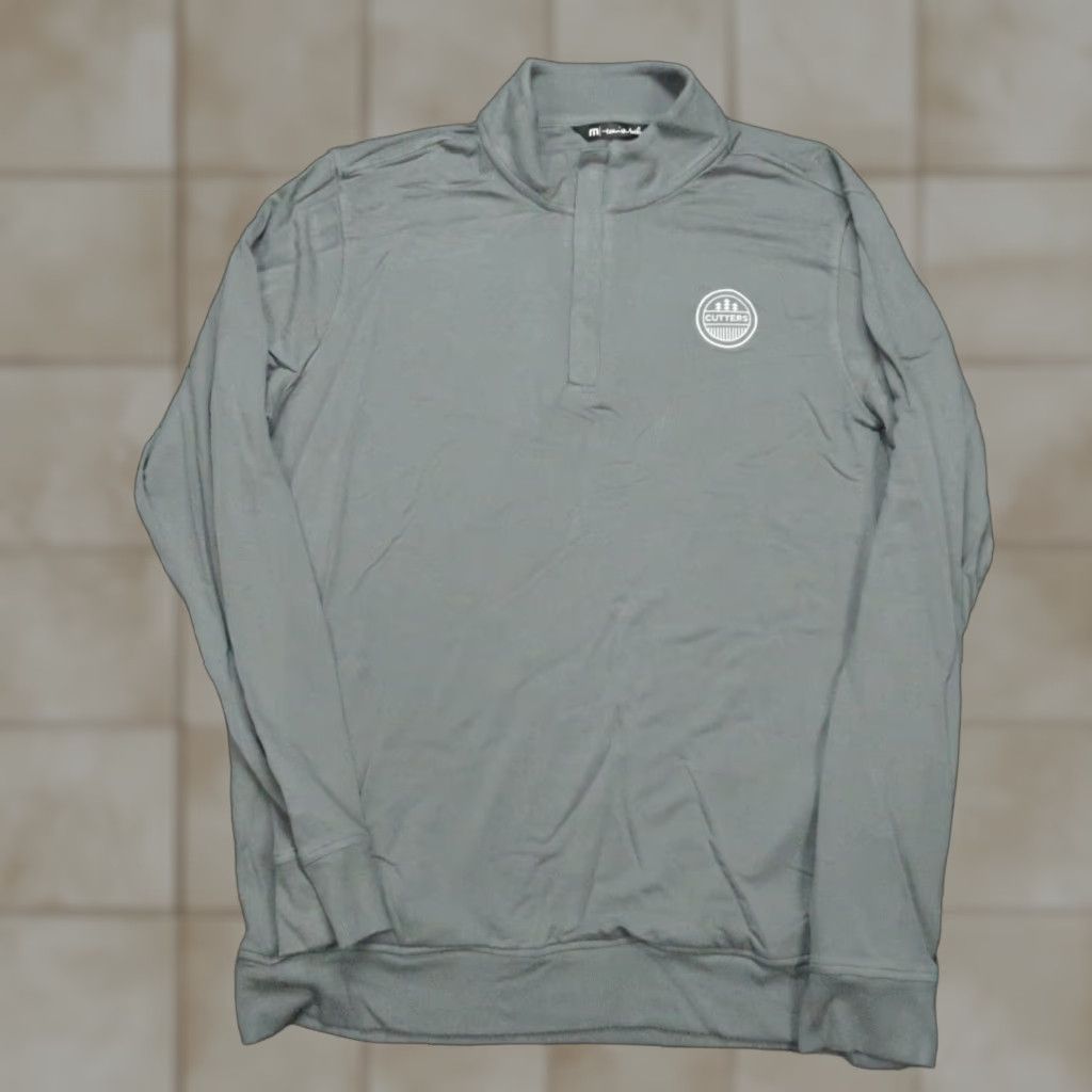 TravisMathew **Travis Mathew Grey Large Pullover Mock Neck Zip Casual** User: Travis Mathew Grey Large Pullover Mock Neck Zip Casual Size US L / EU 52-54 / 3 - 1 Thumbnail