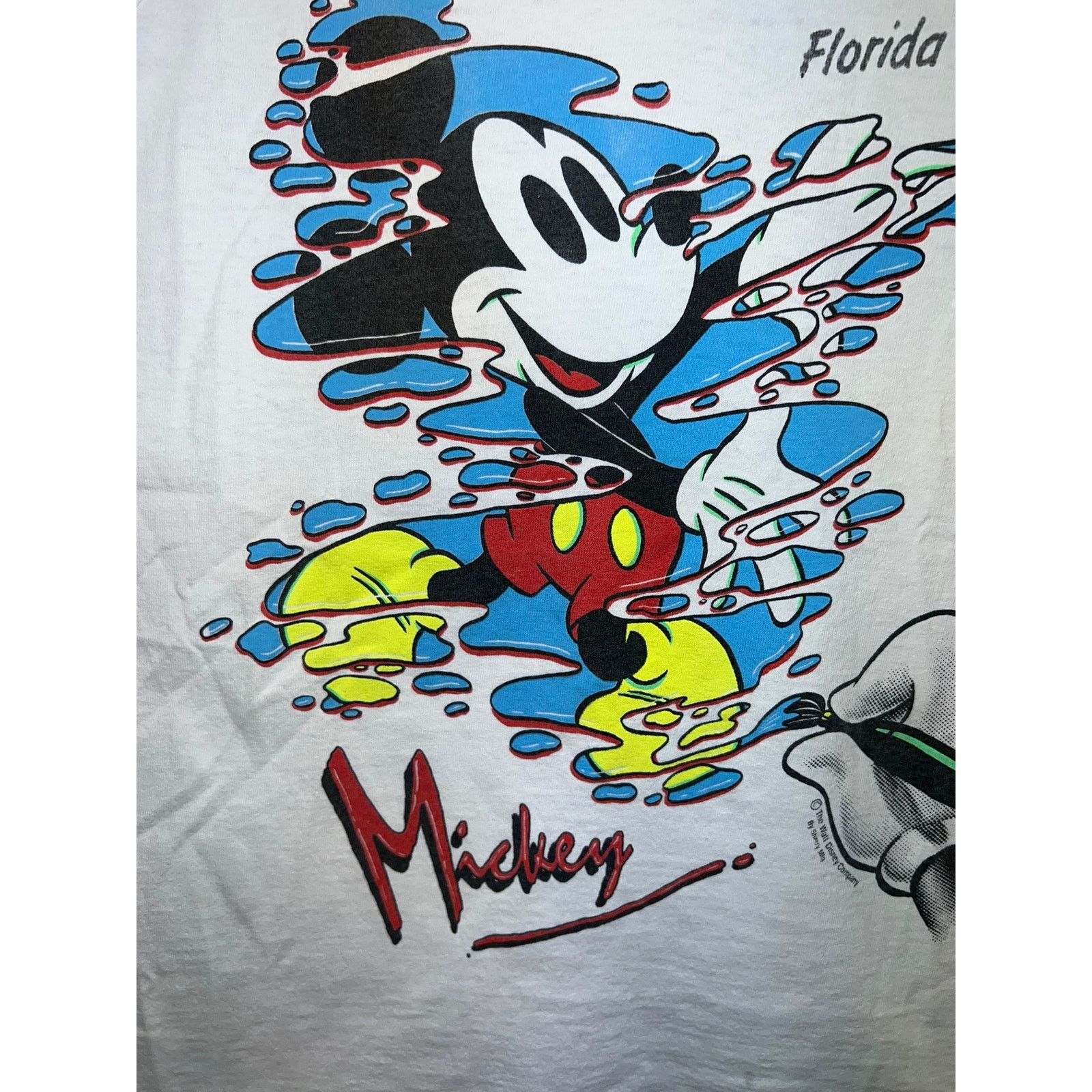 Vintage Vintage Mickey Mouse Tank Sleeveless Shirt Painter Tank 90s Size US M / EU 48-50 / 2 - 3 Thumbnail