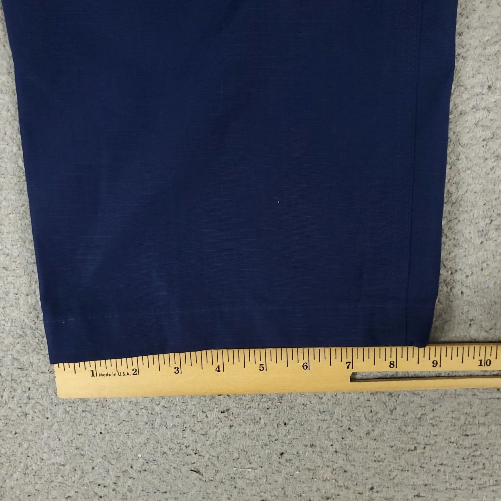 Nike Nike Pants Mens 2XL 36x30 Blue Cargo Drawstring Cotton Slash Pockets Size US 39 - 6 Thumbnail