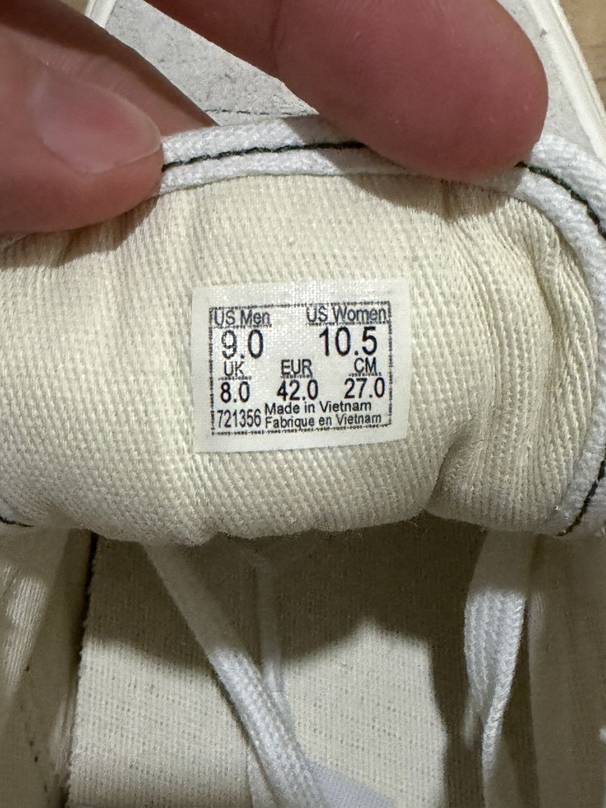 Notre × Vans Vans Notre Marshmallow White Size US 9 / EU 42 - 6 Thumbnail