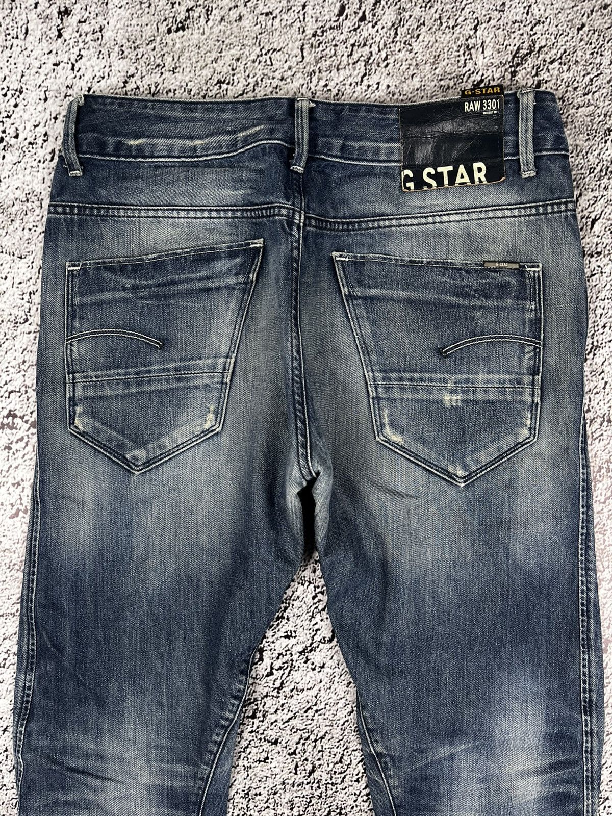 G-Star Vintage Y2K G STAR 3D ARC Loose tapered denim jeans pants Size 28" / US 6 / IT 42 - 3 Thumbnail