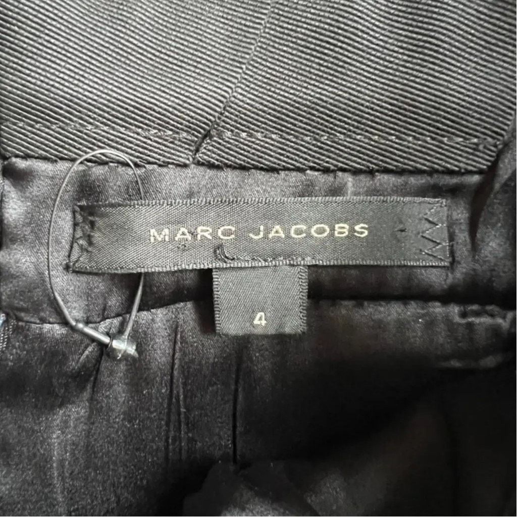 Marc Jacobs Marc Jacobs Pink Black Embroidered Sleeveless Midi Dress,US4 Size S / US 4 / IT 40 - 11 Thumbnail