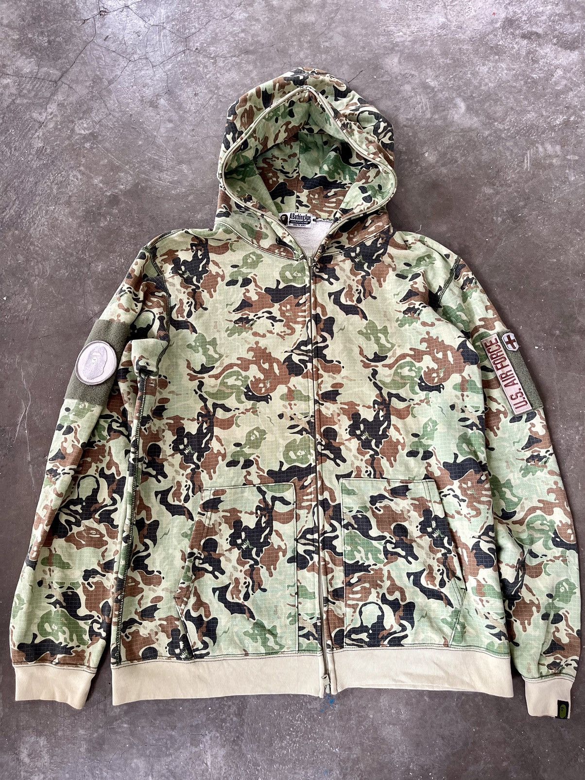 Bape Bape Octapus Tailor Camo Full Zip Hoodie Digital Camo Size US XL / EU 56 / 4 - 2 Thumbnail