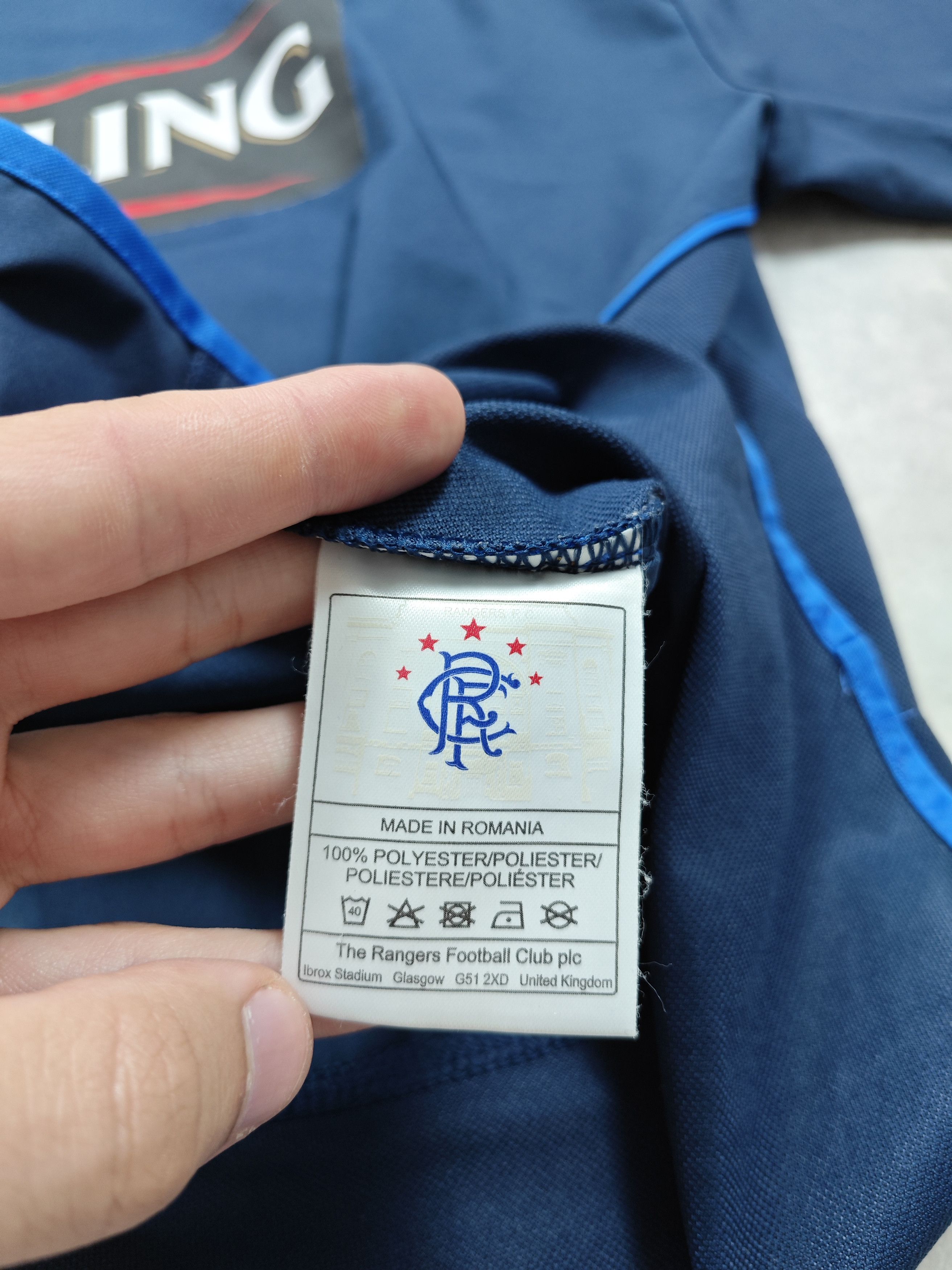 Umbro Rangers FC 2005 Size US L / EU 52-54 / 3 - 4 Thumbnail