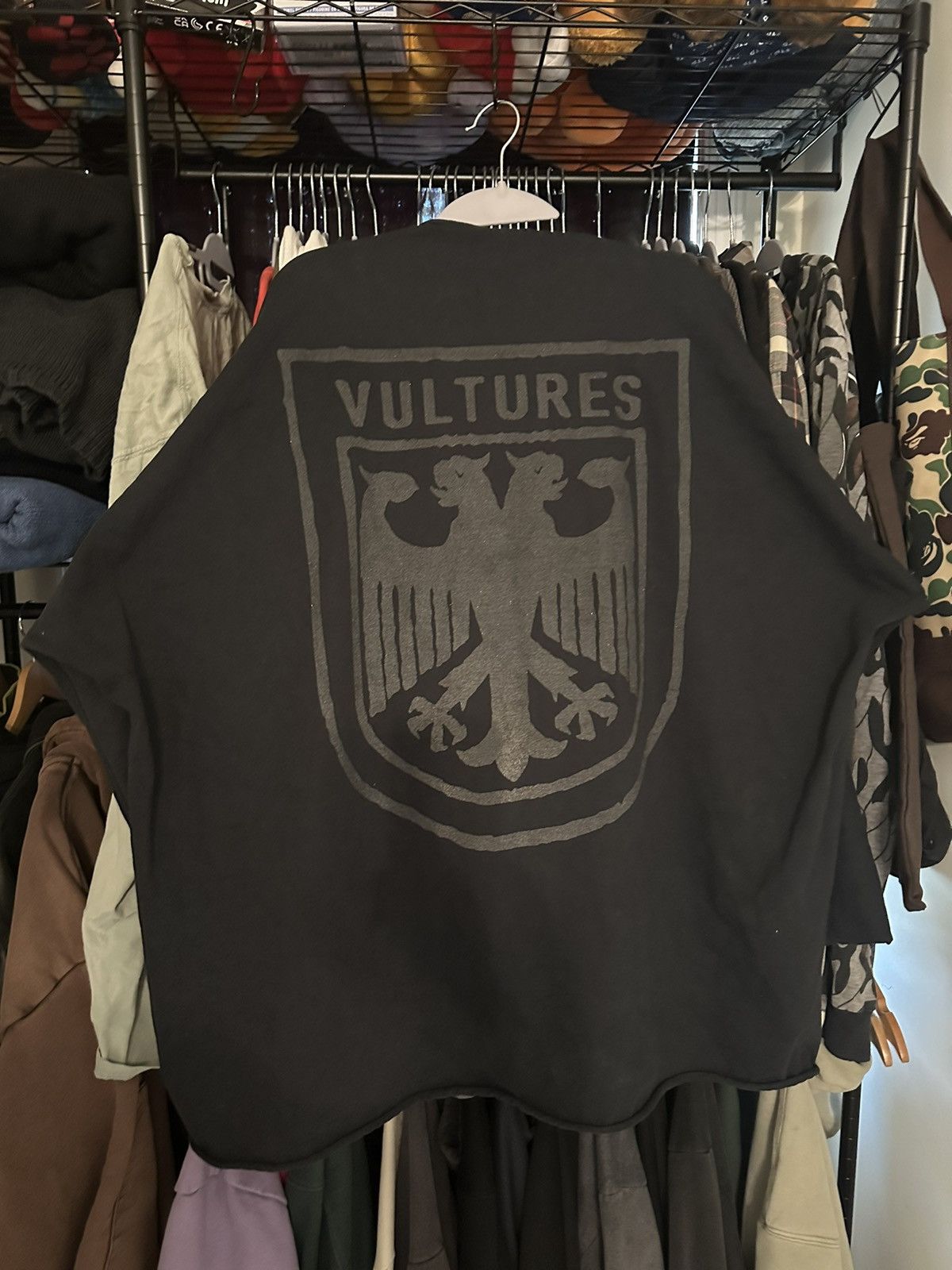 Yeezy Yeezy “Vultures L/S” Black Size 3 Size US XL / EU 56 / 4 - 5 Thumbnail